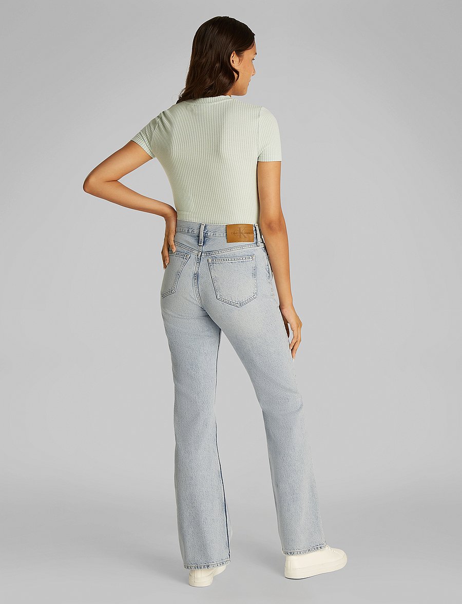Calvin Klein Jeans - AUTHENTIC BOOTCUT - alt laienevad teksad - denim light - 2