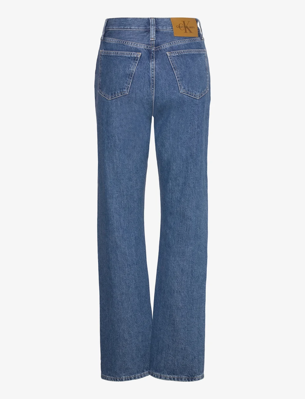 Calvin Klein Jeans - HIGH RISE STRAIGHT - sirge säärega teksad - denim medium - 2