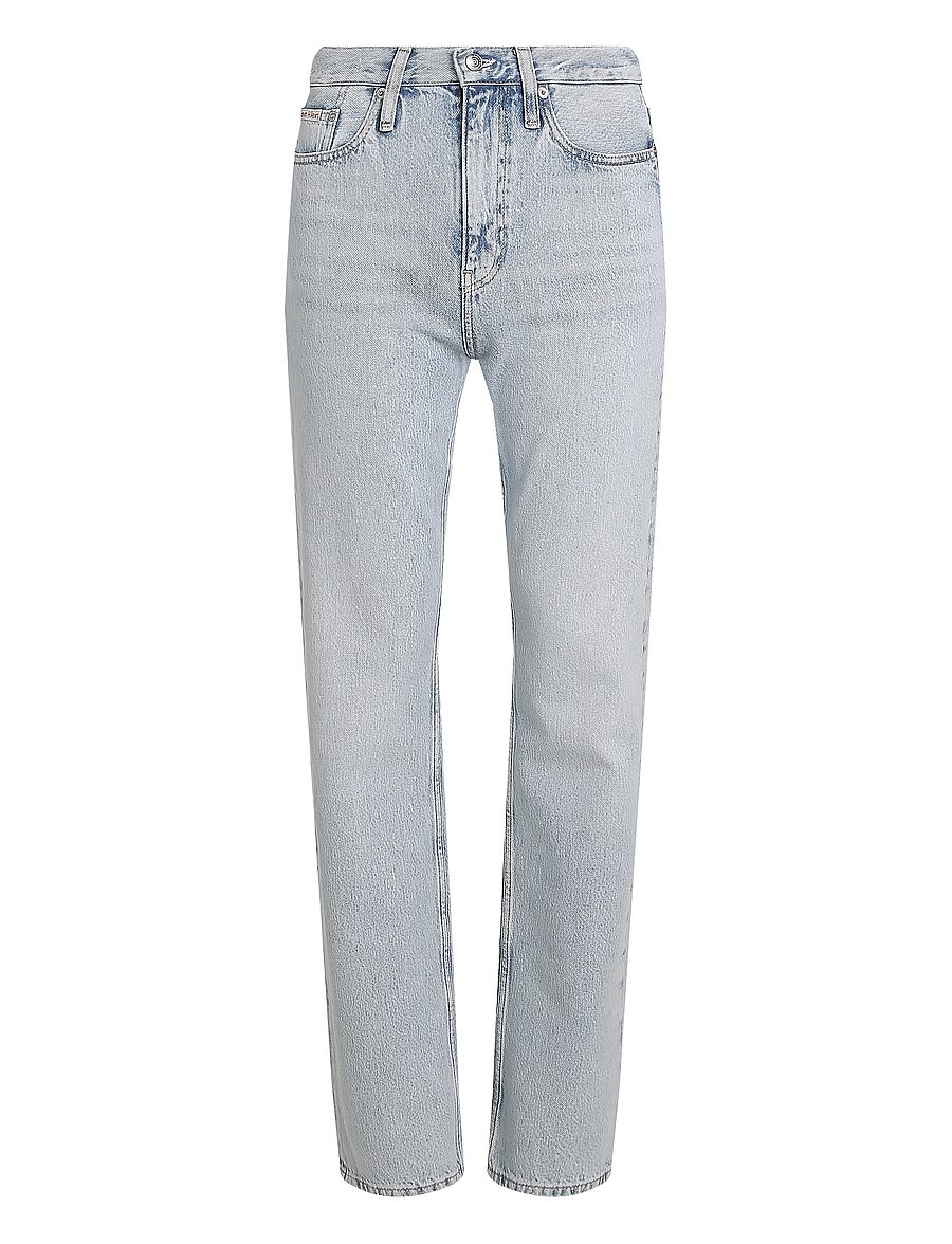 Calvin Klein Jeans - HIGH RISE STRAIGHT - gerade jeans - denim light - 1