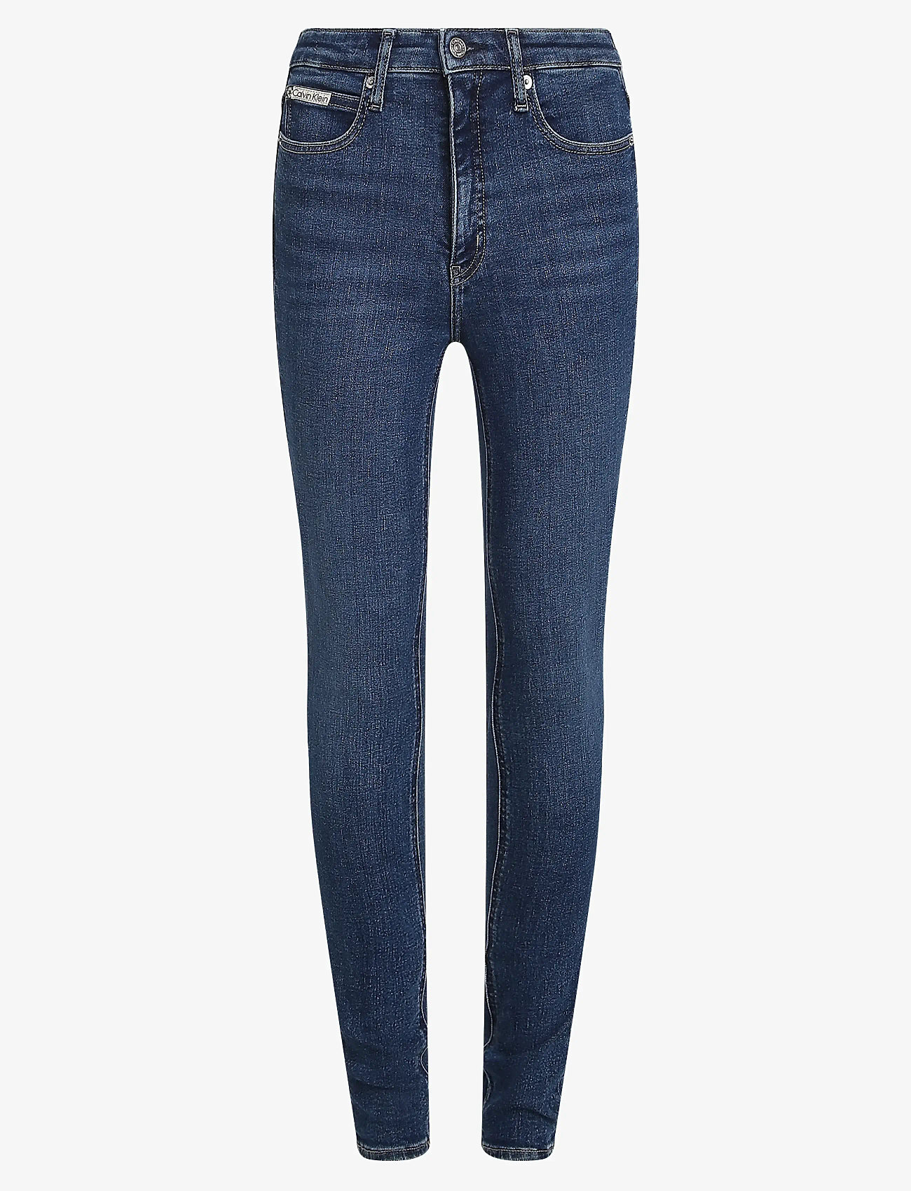 Calvin Klein Jeans - HIGH RISE SKINNY - skinny jeans - denim dark - 1