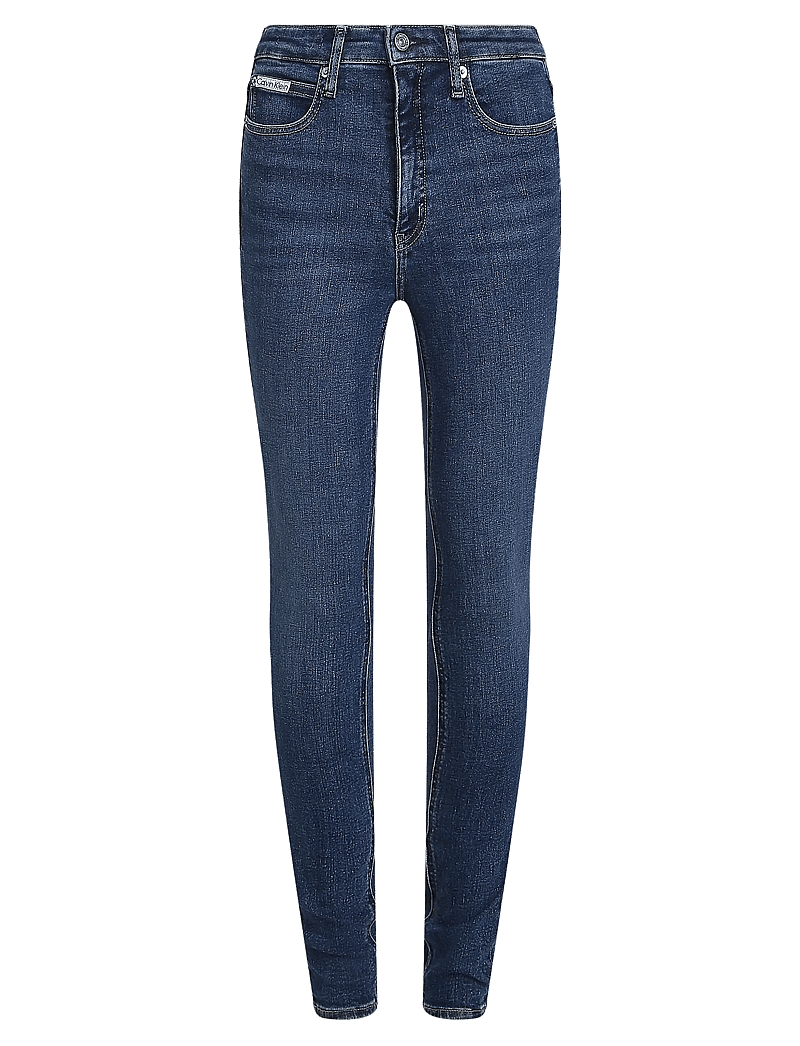 Calvin Klein Jeans - HIGH RISE SKINNY - skinny jeans - denim dark - 1