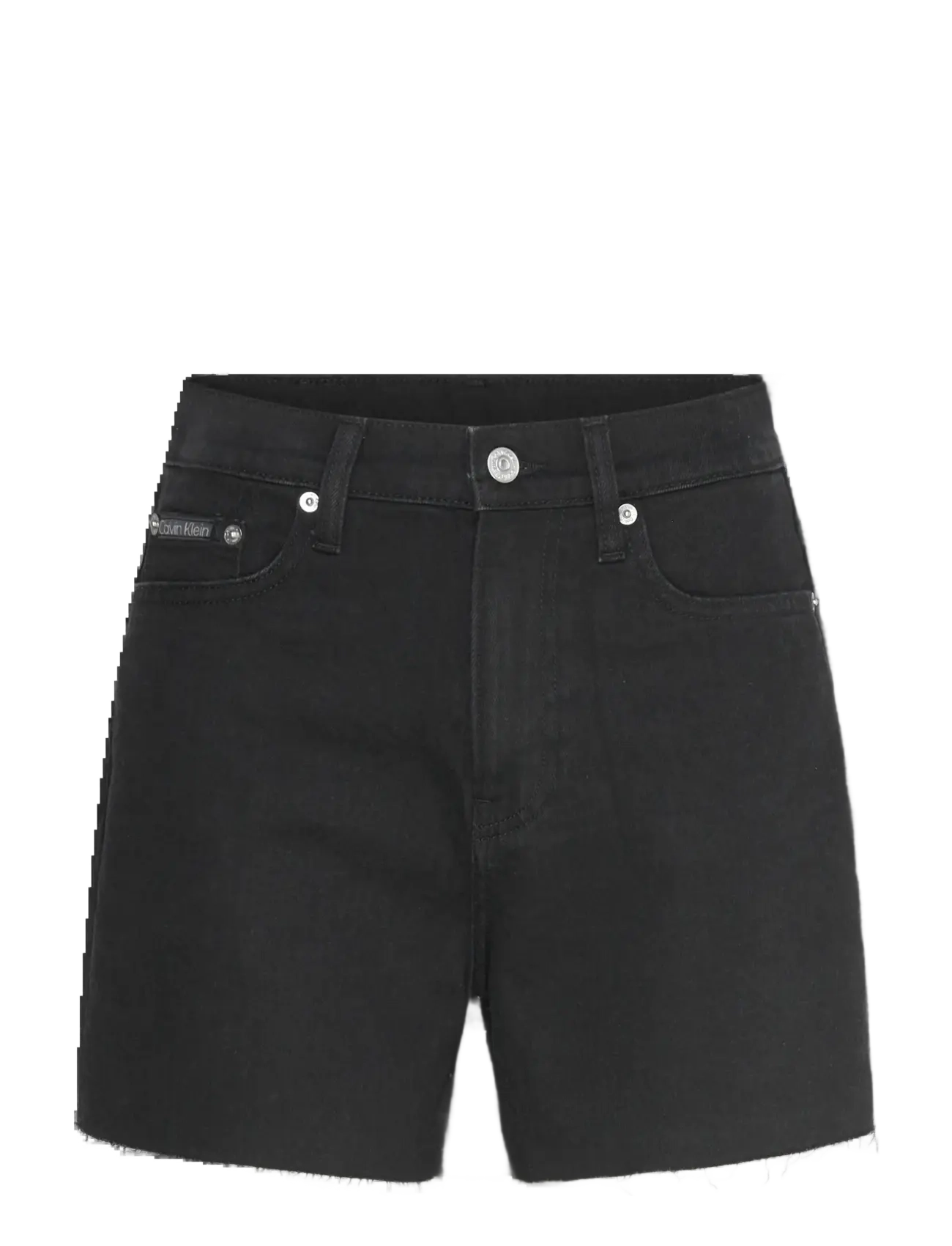 Calvin Klein Jeans Mom Short, Kvinder, Mom Denim Shorts, Sort, Str: 32