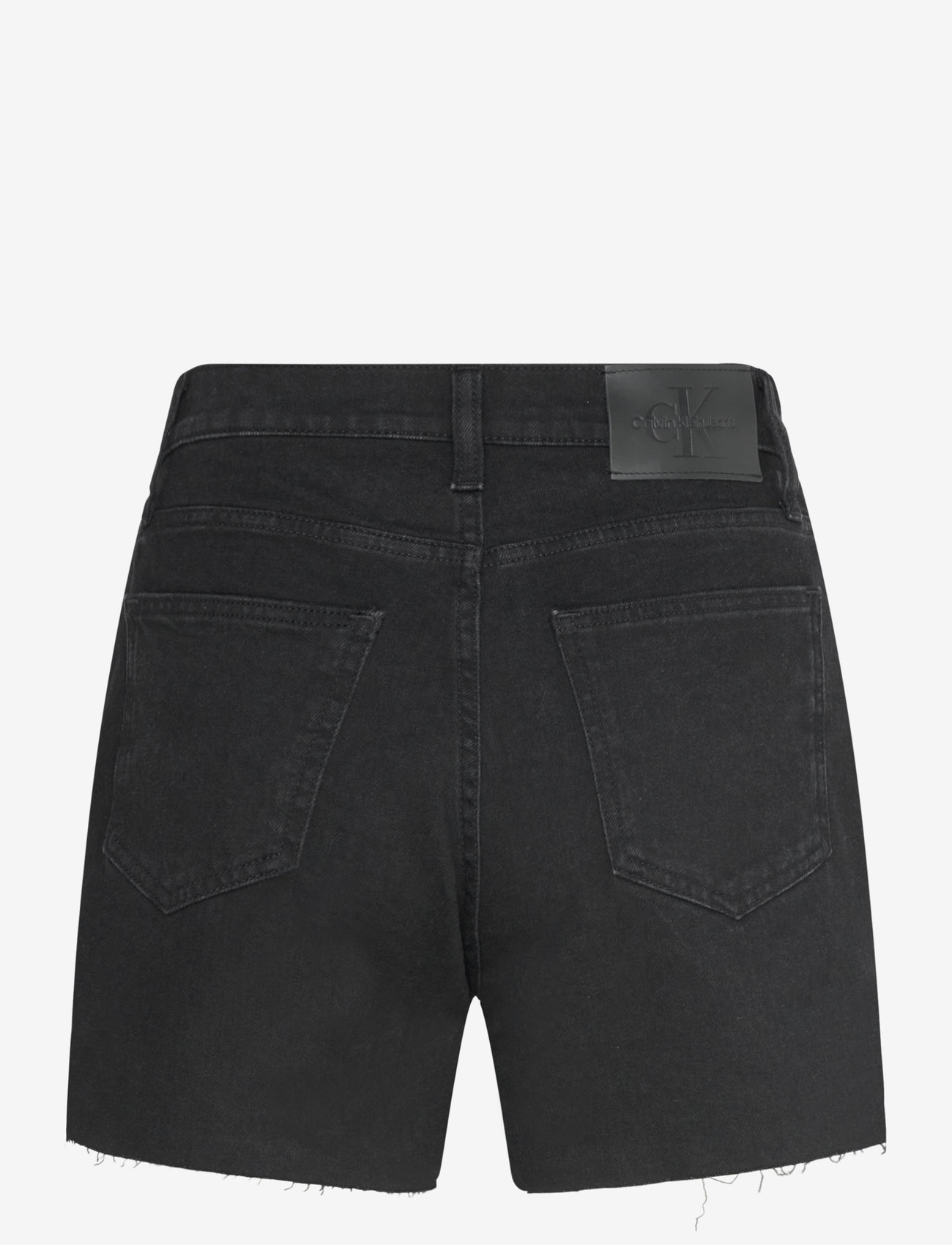 Calvin Klein Jeans - MOM SHORT - jorts - denim black - 1