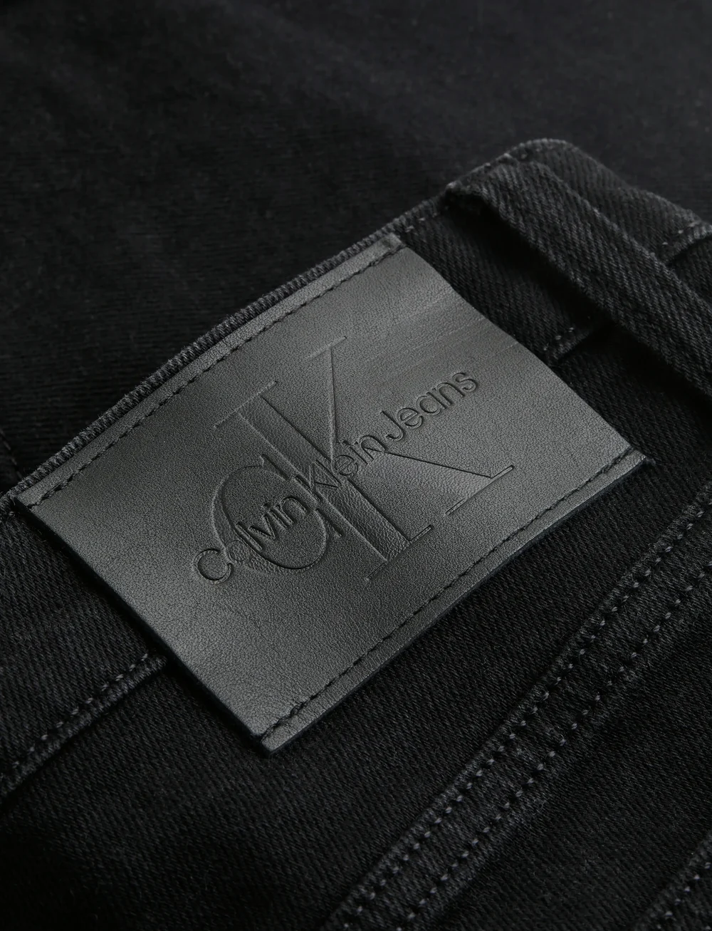 Calvin Klein Jeans - MOM SHORT - jorts - denim black - 2