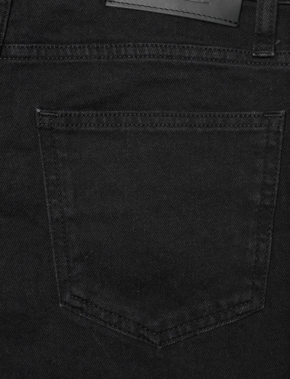 Calvin Klein Jeans - MOM SHORT - jorts - denim black - 5