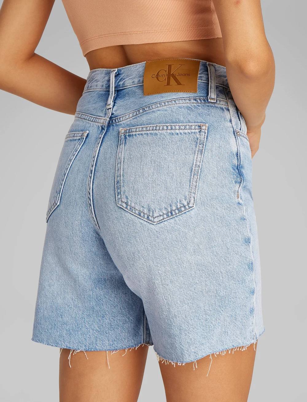 Calvin Klein Jeans - BERMUDA SHORT - jorts - denim light - 0