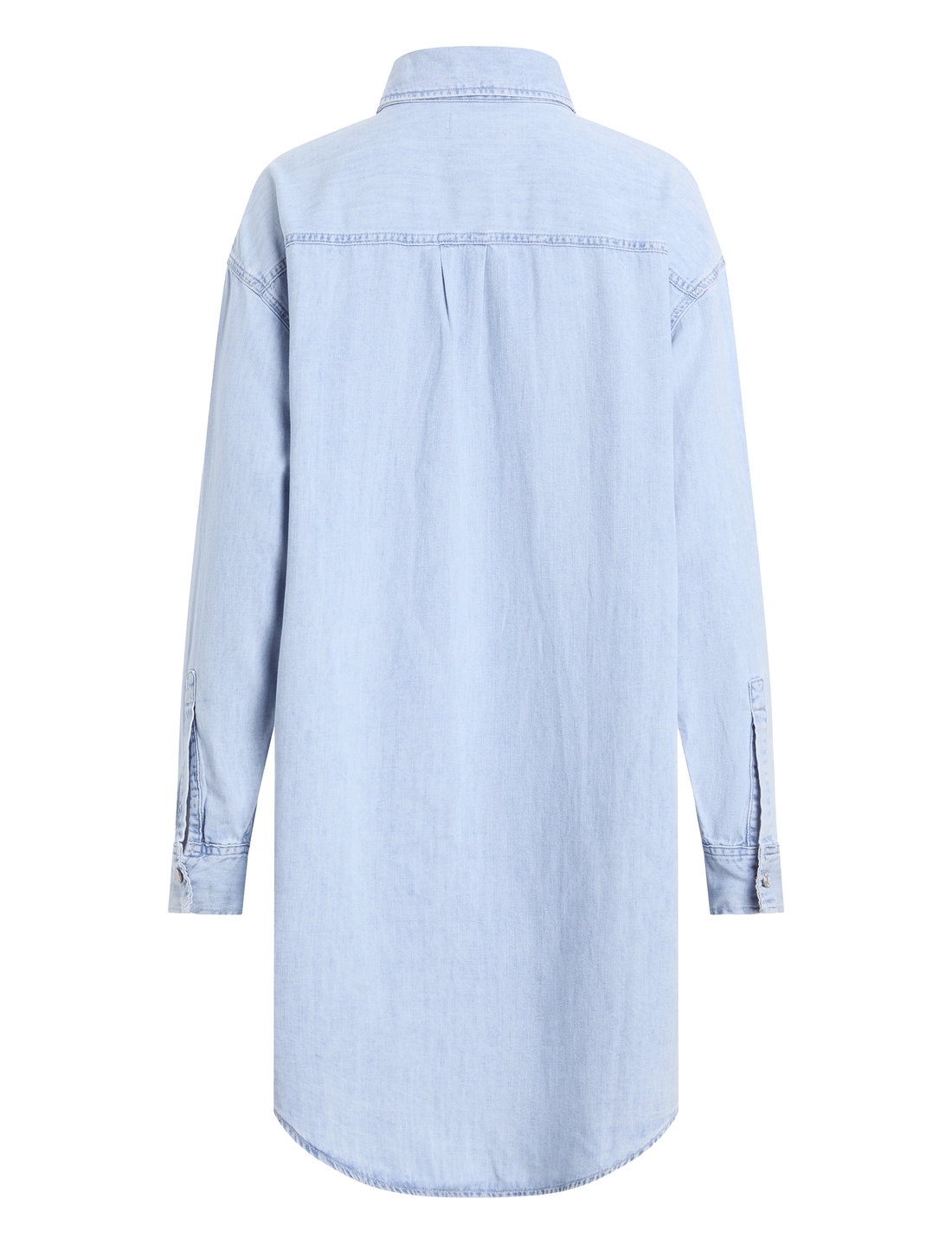 Calvin Klein Jeans - RELAXED DENIM SHIRT DRESS - skjortklänningar - denim light - 5