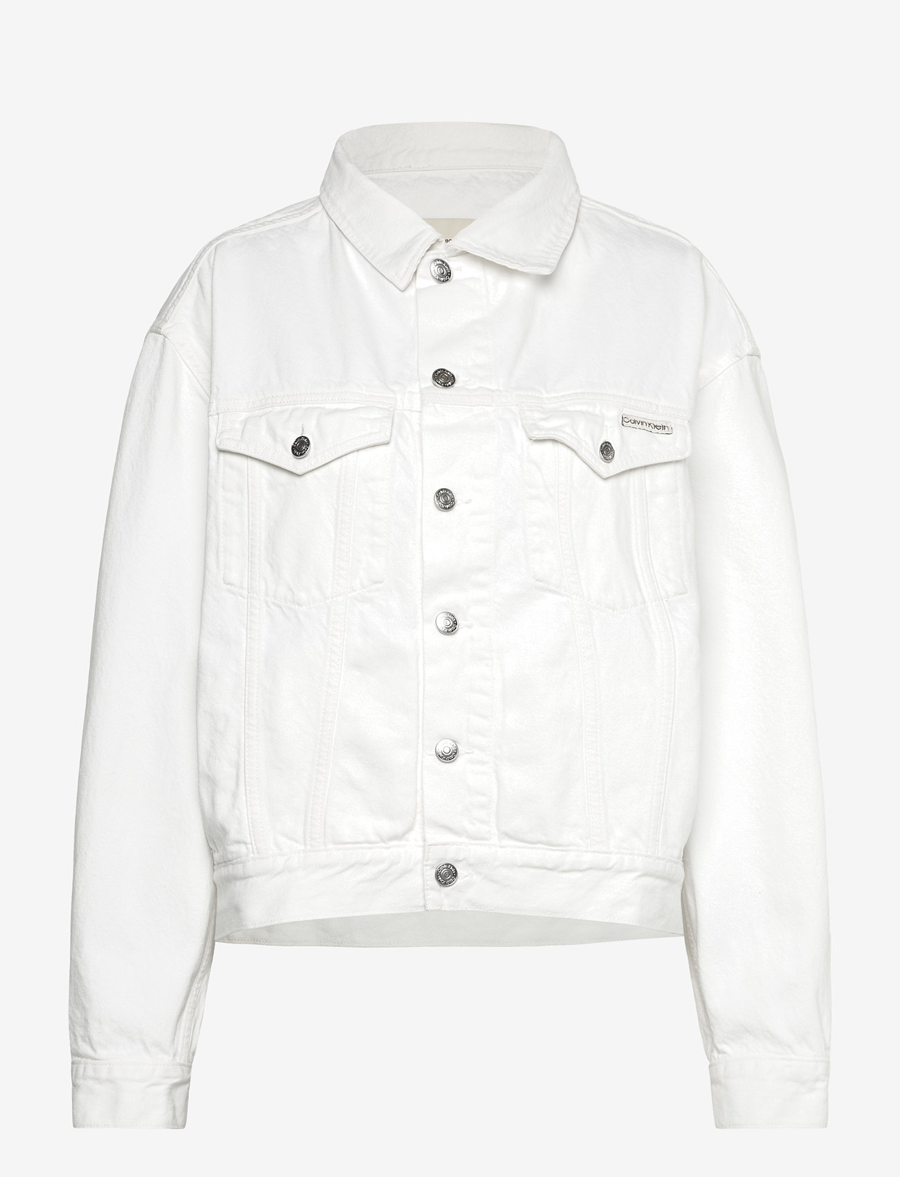 Calvin Klein Jeans - BOXY DENIM JACKET - denim light - 1