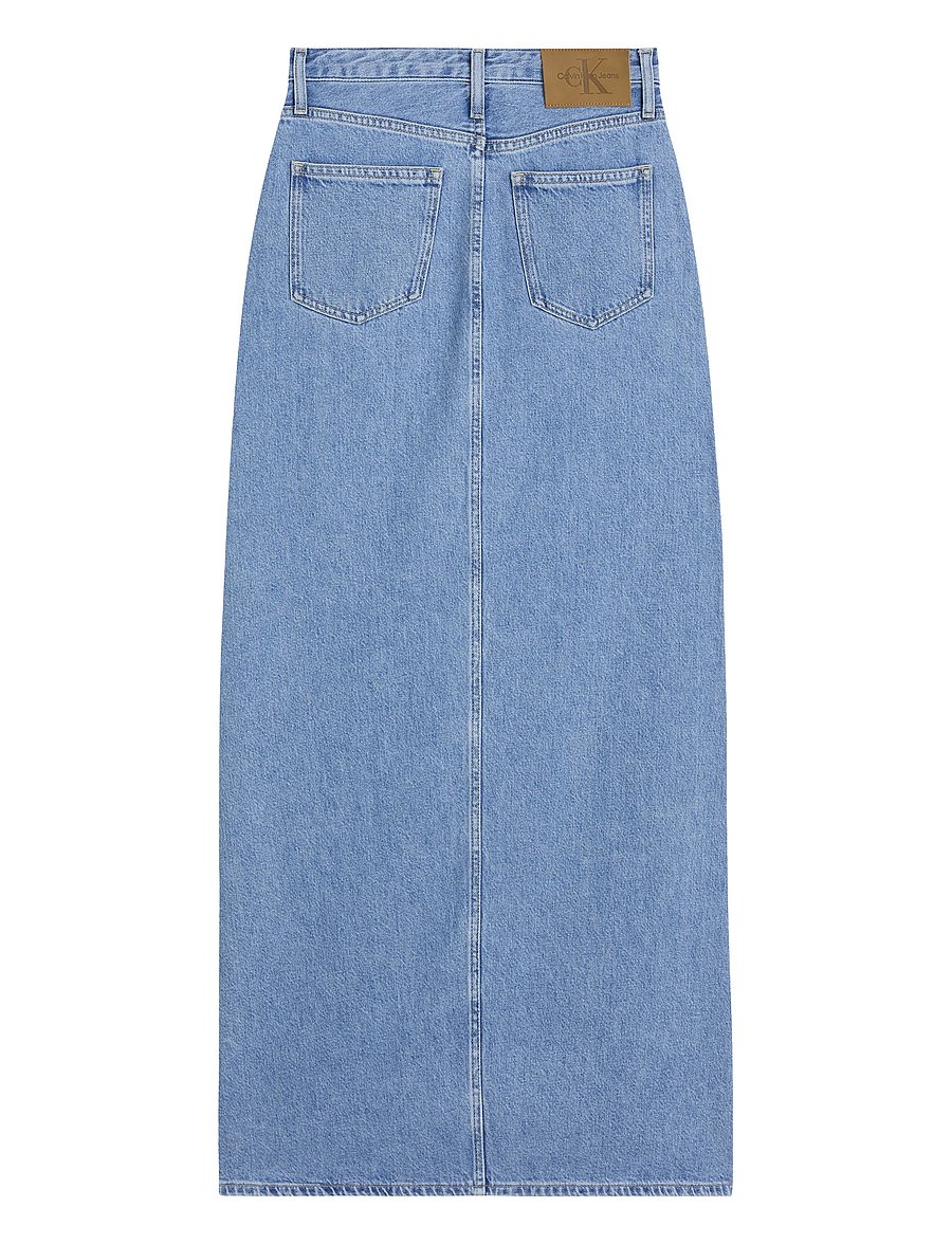 Calvin Klein Jeans - A-LINE MAXI DENIM SKIRT - džinsa svārki - denim light - 5