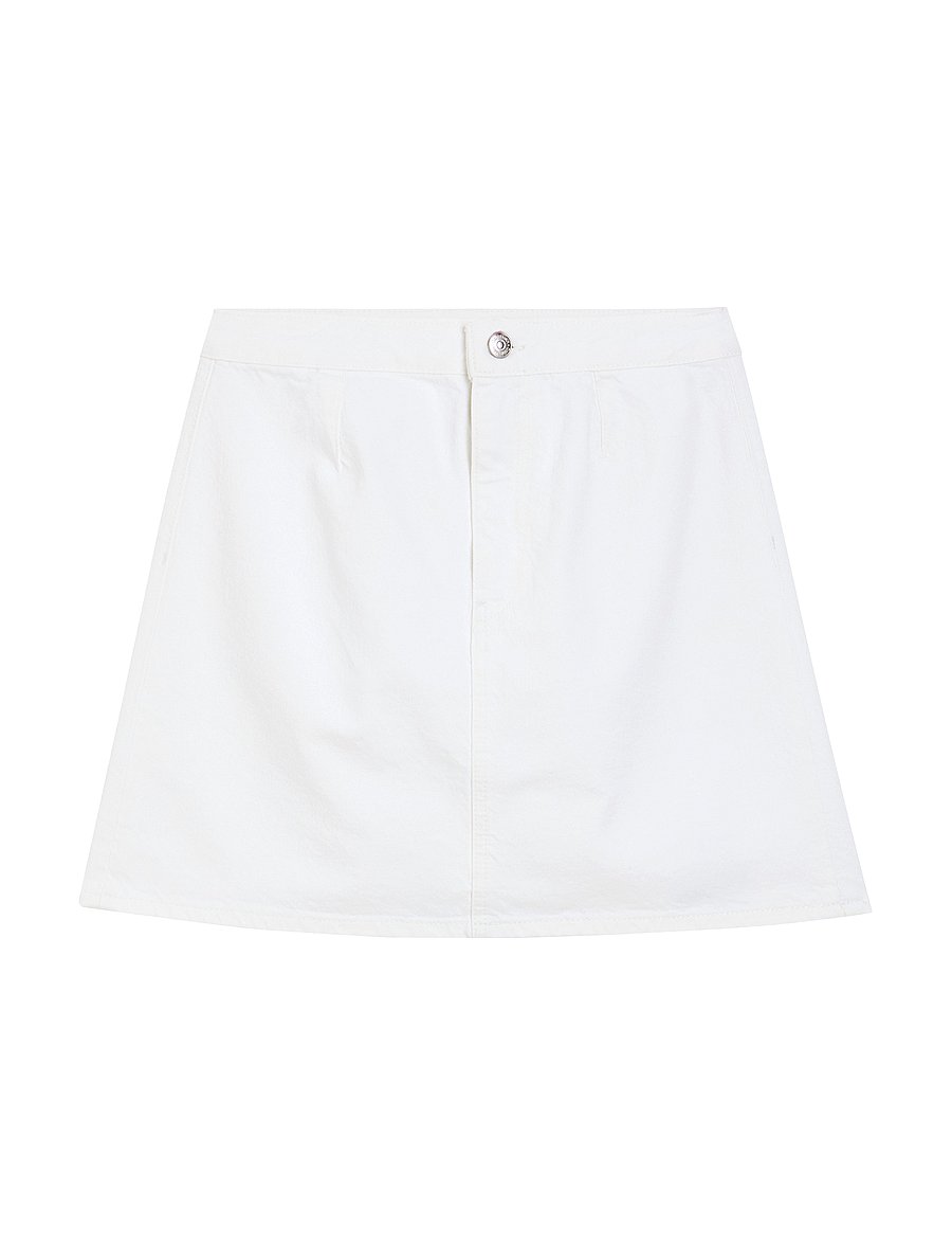 Calvin Klein Jeans - MINI DENIM SKIRT - kurze röcke - denim light - 1