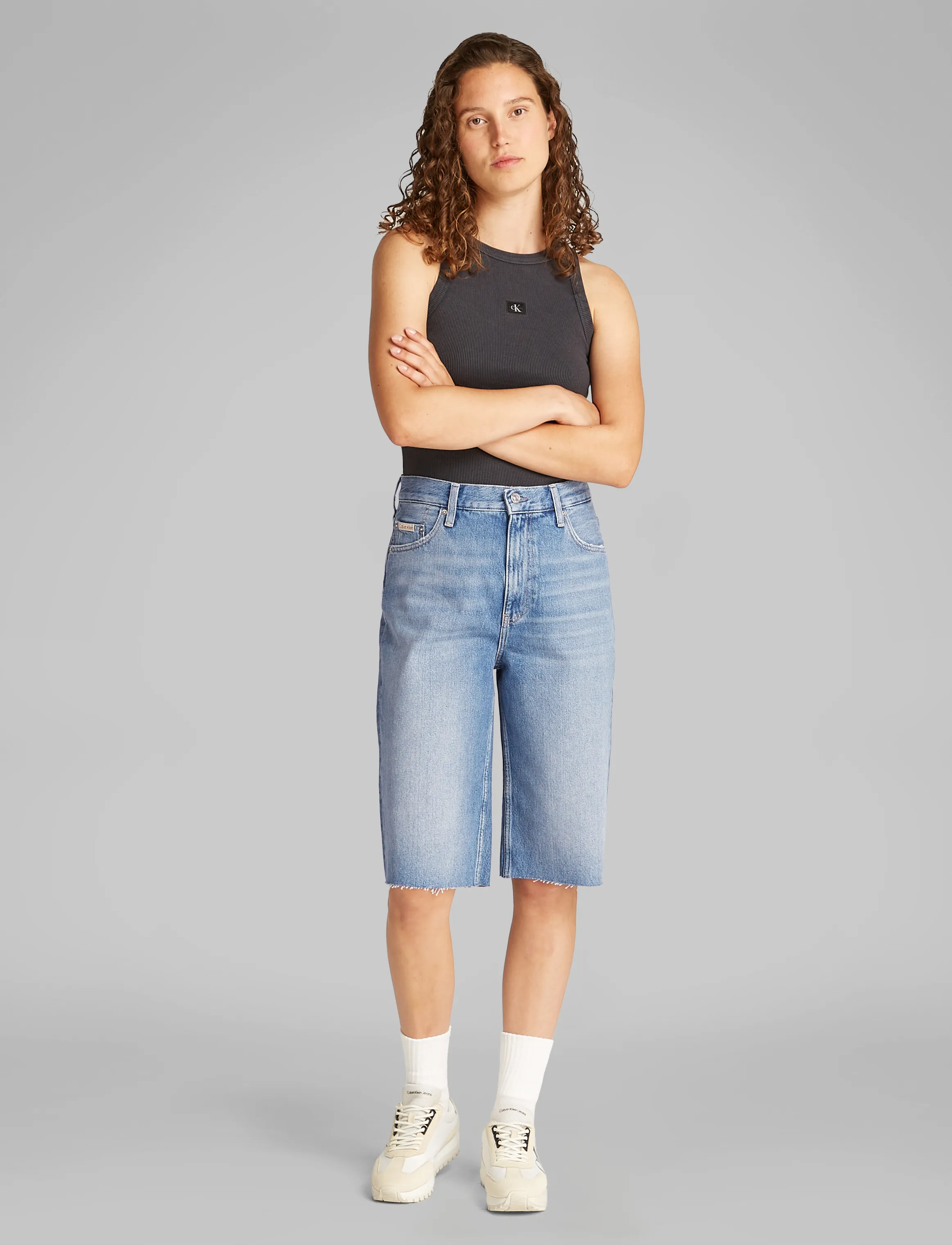 Calvin Klein Jeans - RELAXED BERMUDA SHORT - jorts - denim light - 4