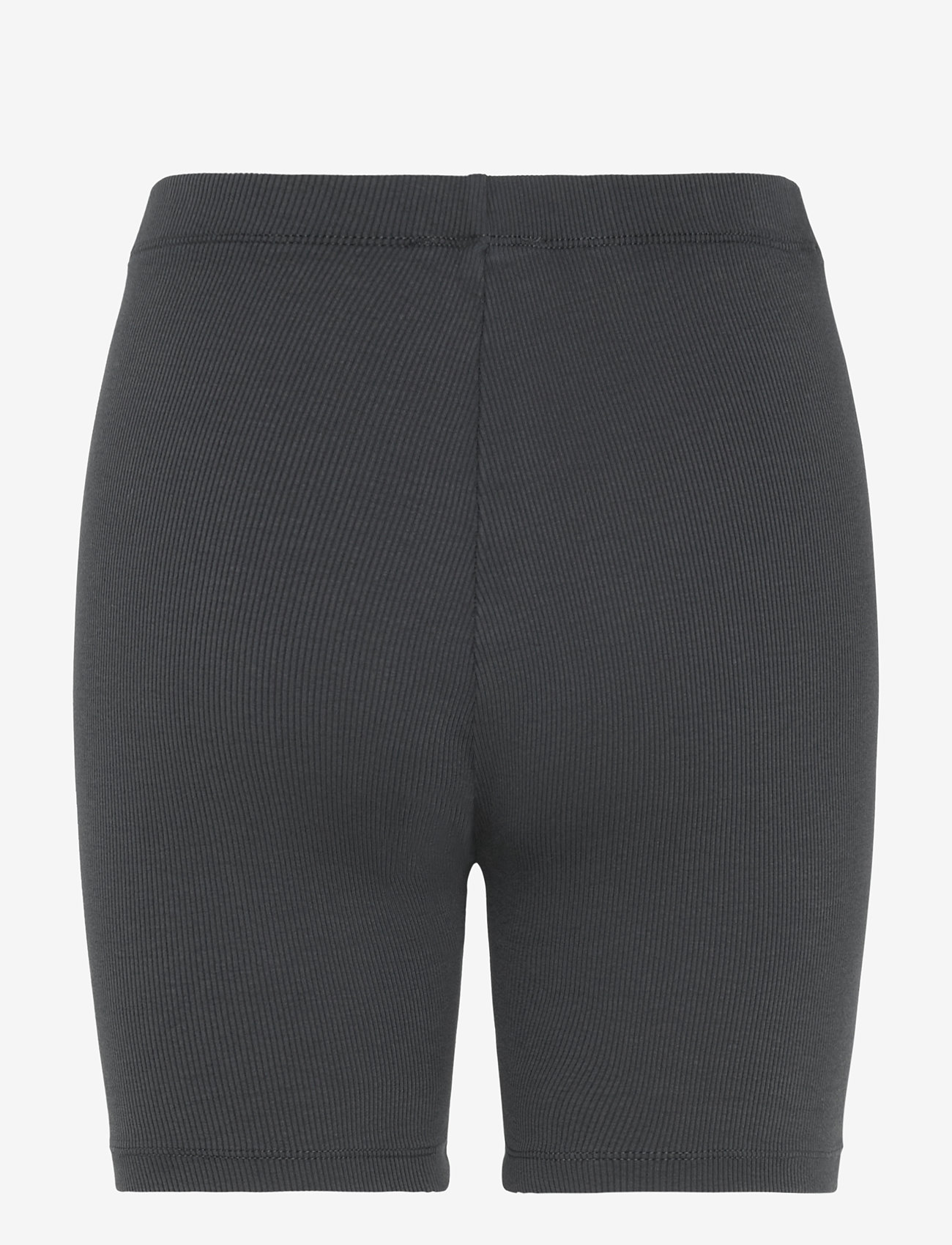 Calvin Klein Jeans - WASHED WOVEN LABEL RIB SHORTS - cykelshorts - washed black - 2