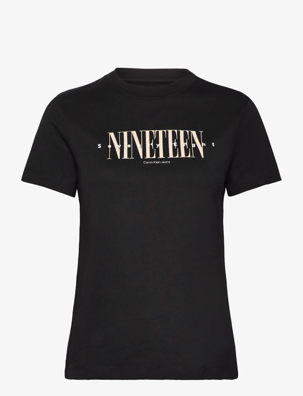 Calvin Klein Jeans - 19 GRAPHIC REG TEE - t-shirts - ck black - 1