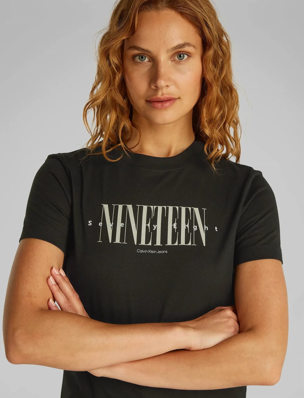 Calvin Klein Jeans - 19 GRAPHIC REG TEE - t-shirts - ck black - 5