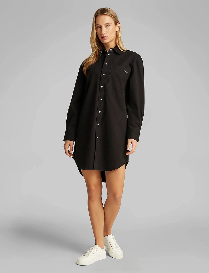Calvin Klein Jeans Cotton Relaxed Shirt Dress (CKJJ20J225270) - Short Dresses - Boozt.com Calvin Klein Jeans Cotton Relaxed Shirt Dress (CKJJ20J225270) - Short Dresses - Boozt.com