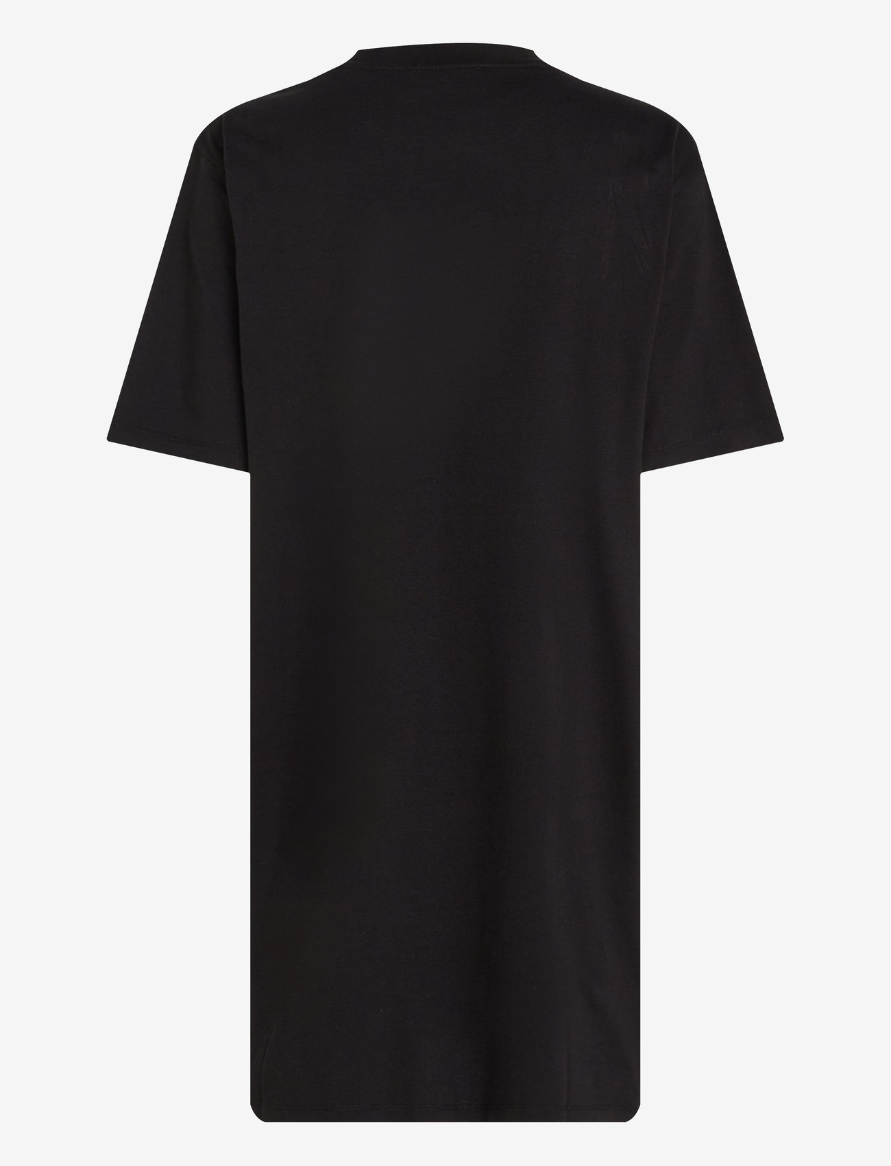 Calvin Klein Jeans - PLACED INST TEE DRESS - robes t-shirt - ck black - 5