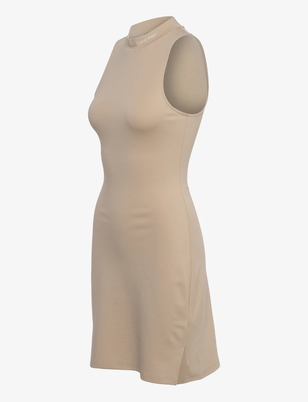 Calvin Klein Jeans - LOGO MILANO DRESS - fodralklänningar - white pepper - 3