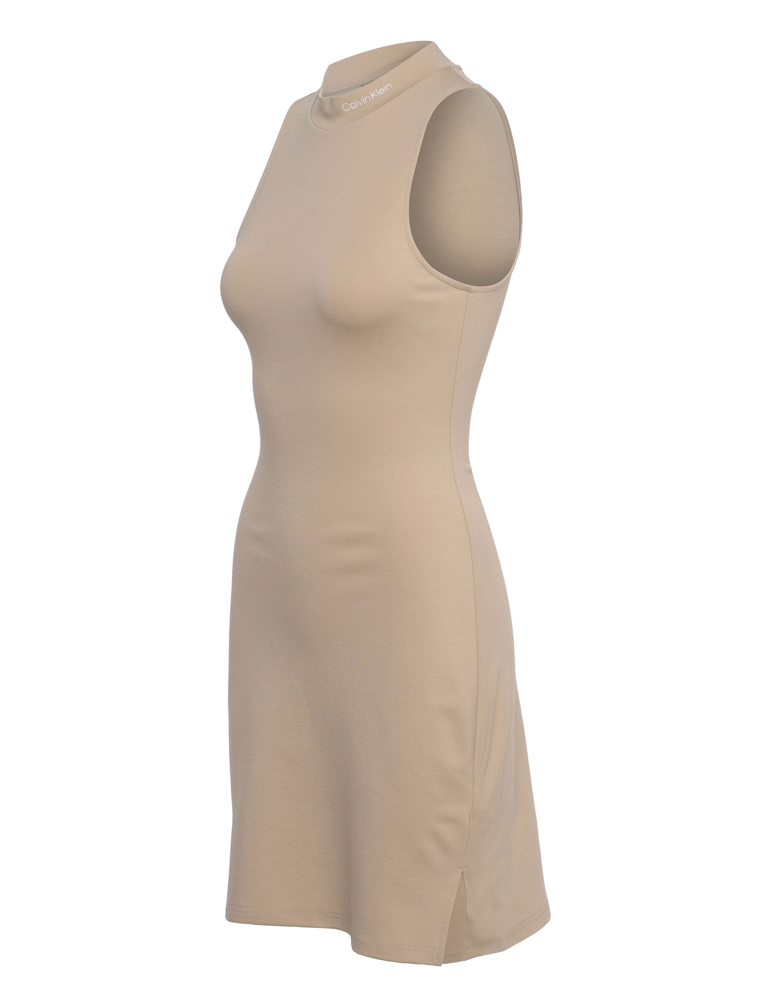 Calvin Klein Jeans - LOGO MILANO DRESS - etuikleider - white pepper - 3