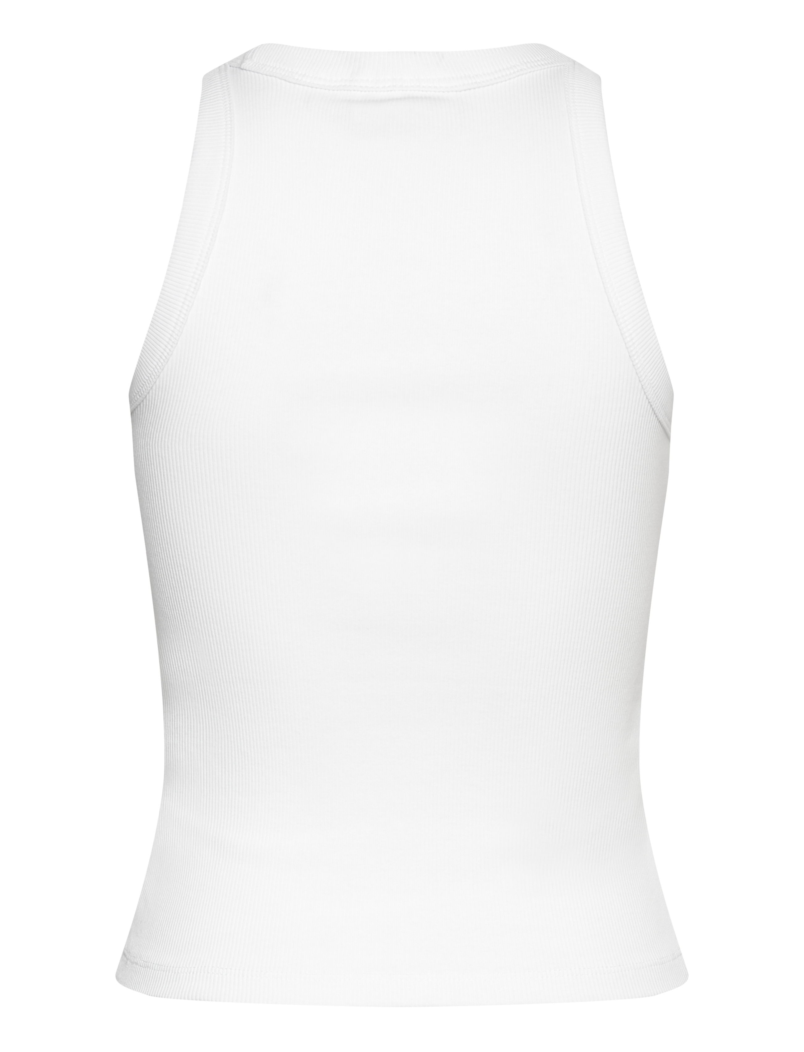 Calvin Klein Jeans - MONOLOGO RIB TANK TOP - brilliant white - 2