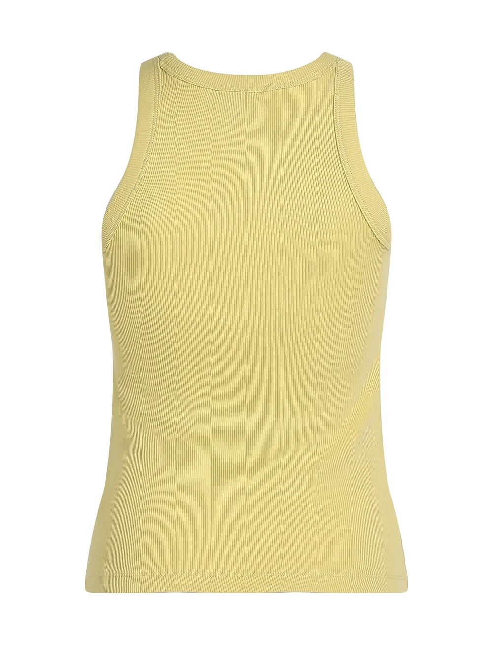 Calvin Klein Jeans - MONOLOGO RIB TANK TOP - linnen - muted lime - 4