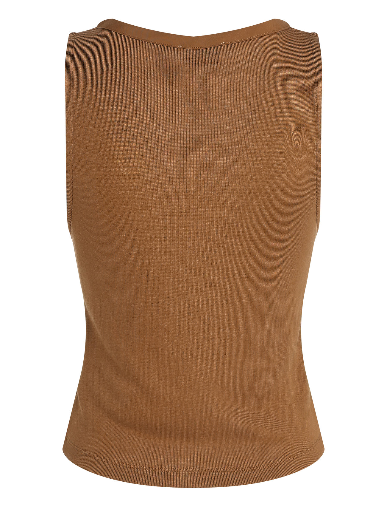 Calvin Klein Jeans - SOFT TOUCH SLEEVELESS CARDIGAN - topy bez rękawów - nuthatch - 4