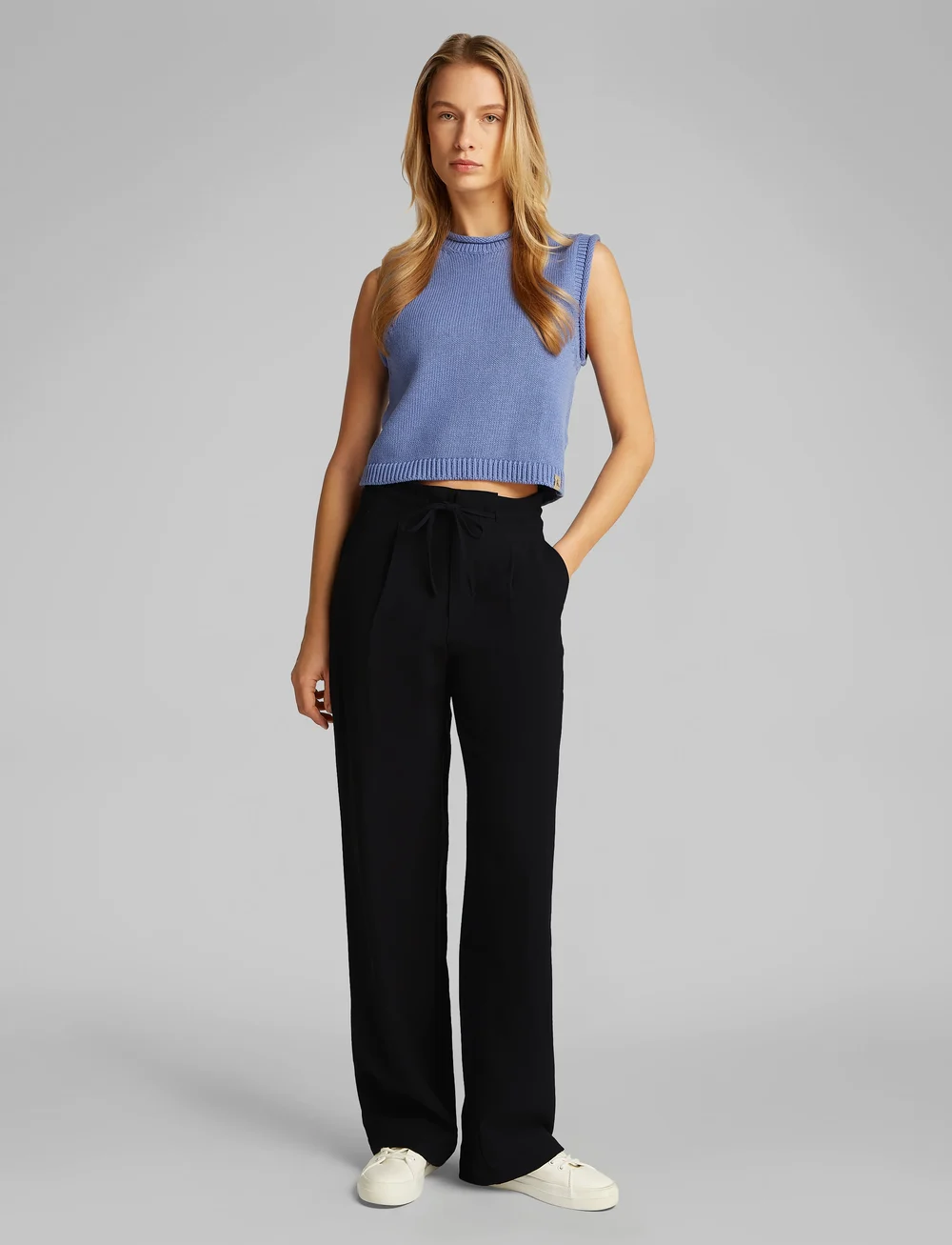 Calvin Klein Jeans - ECOVERO RELAXED STRAIGHT PANT - raka byxor - ck black - 0