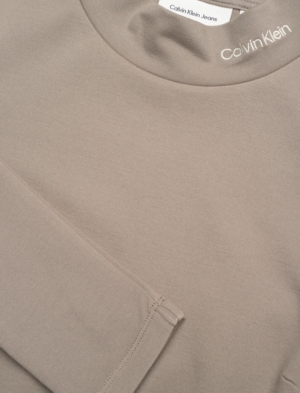 Calvin Klein Jeans - LOGO ELASTIC MILANO DRESS - bodycon dresses - brindle - 5