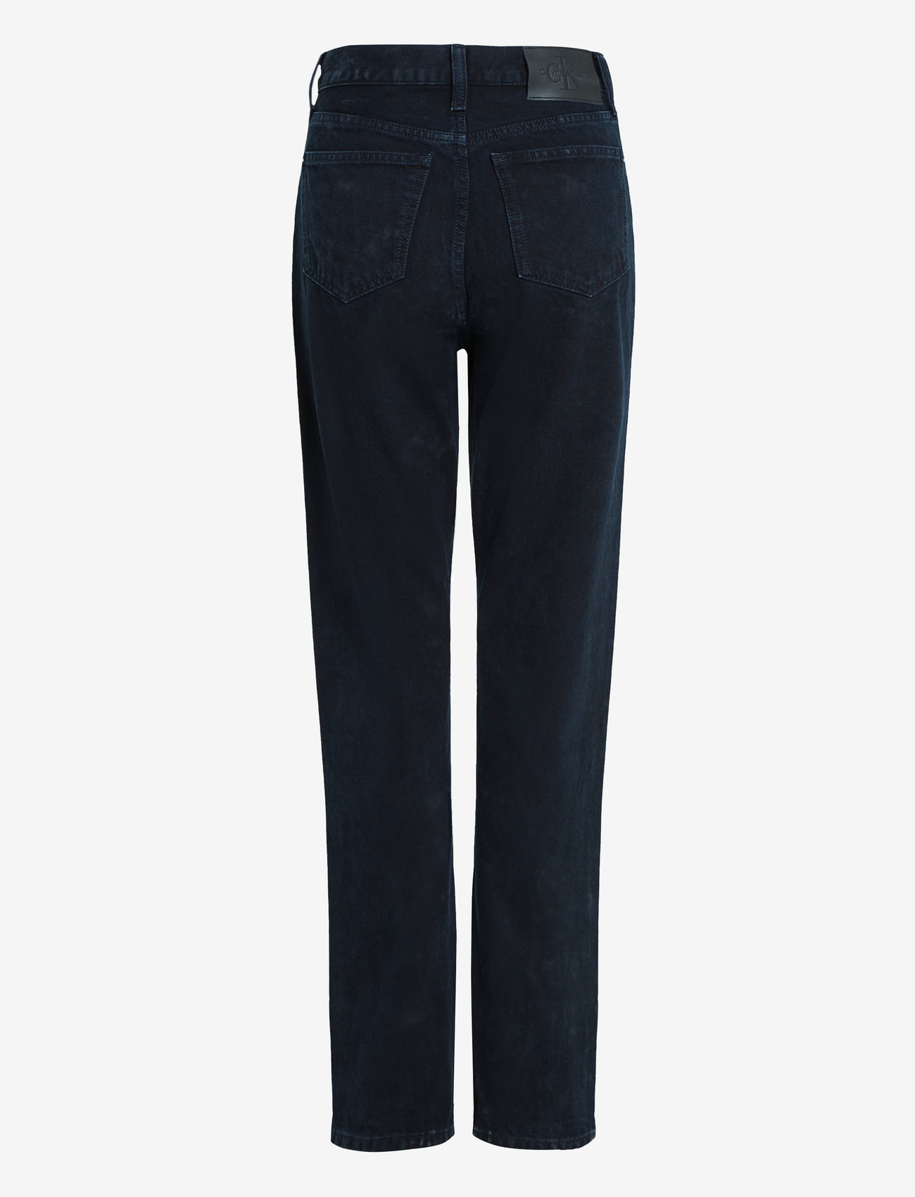 Calvin Klein Jeans - HIGH RISE STRAIGHT - denim dark - 4