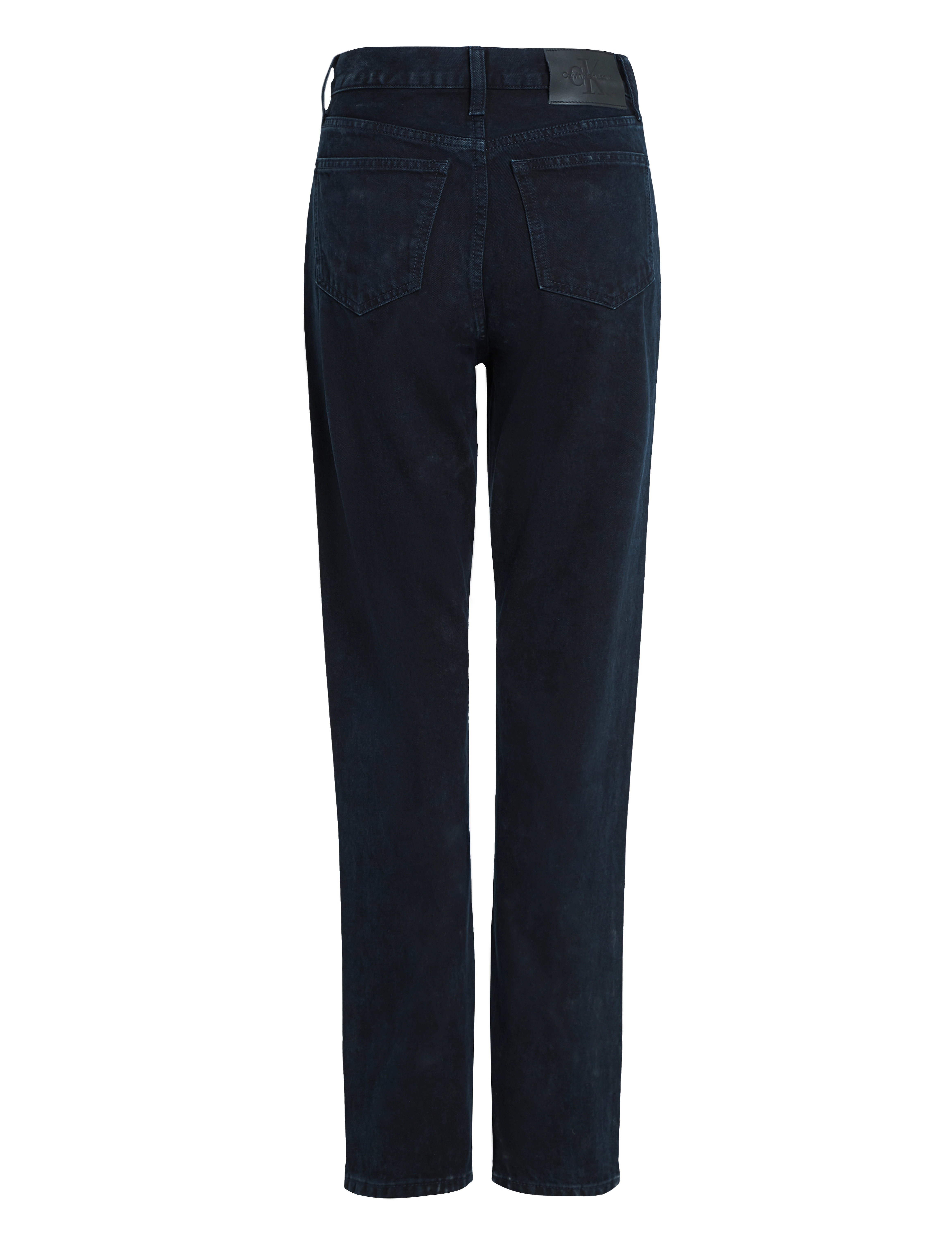 Calvin Klein Jeans - HIGH RISE STRAIGHT - denim dark - 4