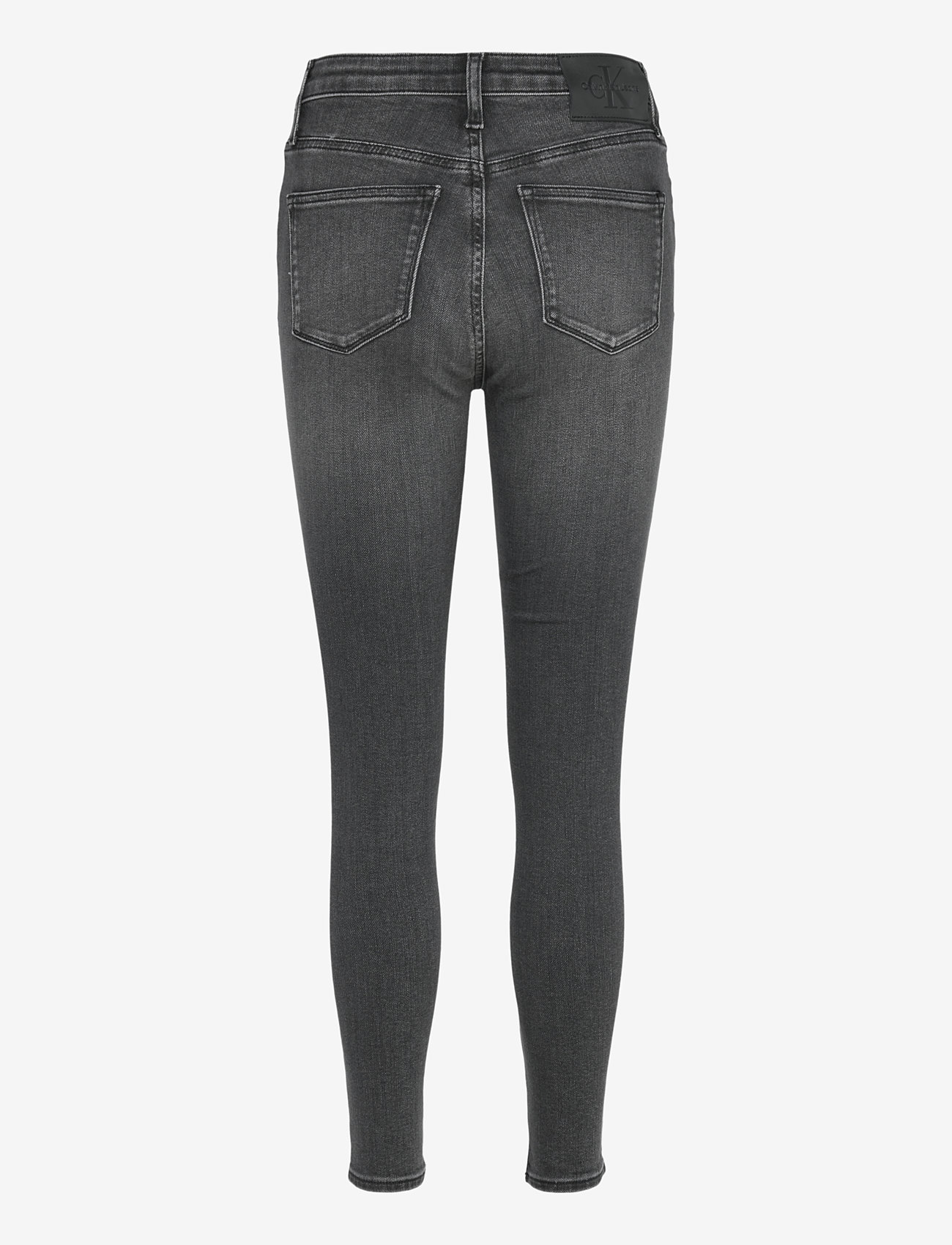 Calvin Klein Jeans - HIGH RISE SUPER SKINNY ANKLE - skinny jeans - denim black - 2