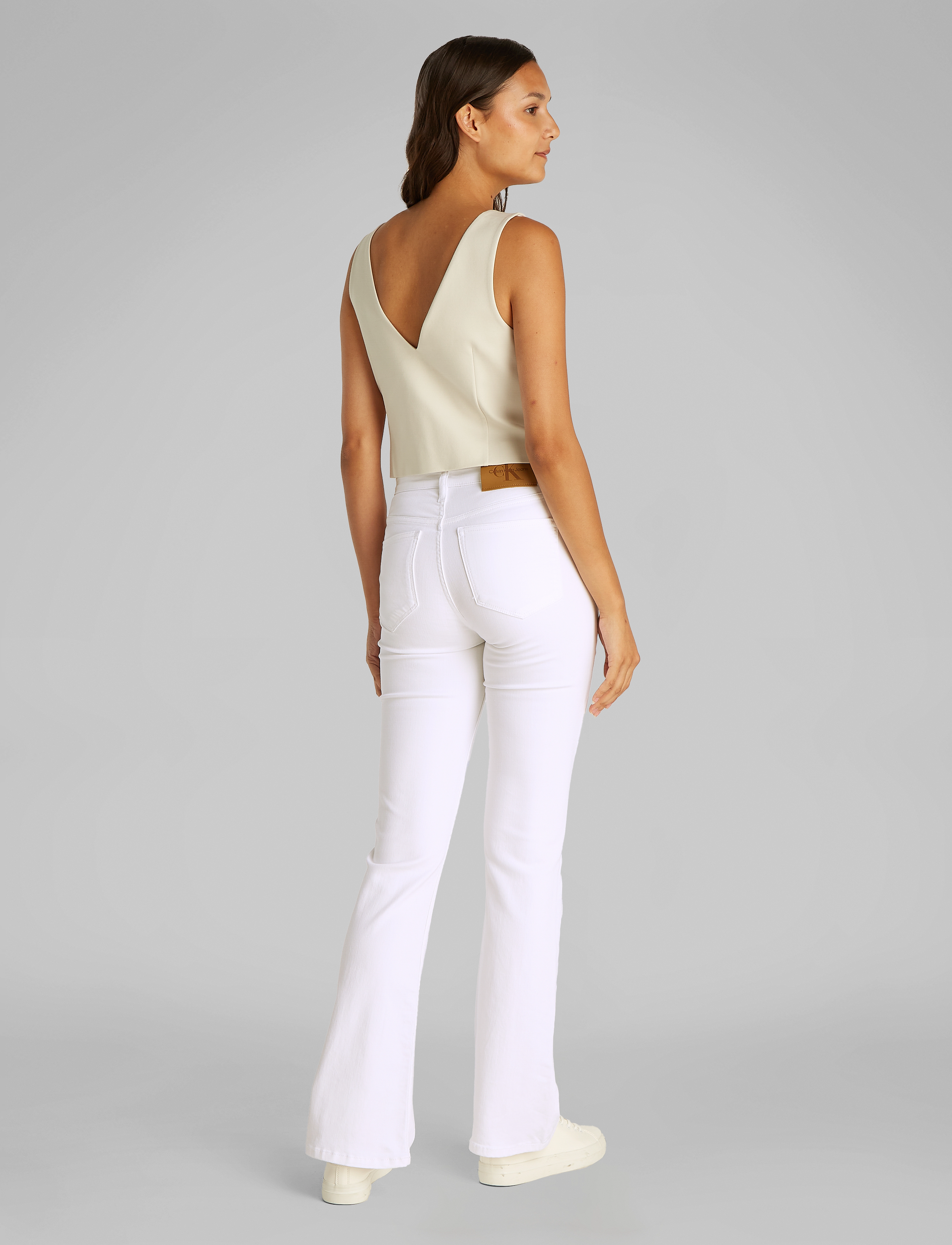 Calvin Klein Jeans - SKINNY BOOTCUT - denim light - 2