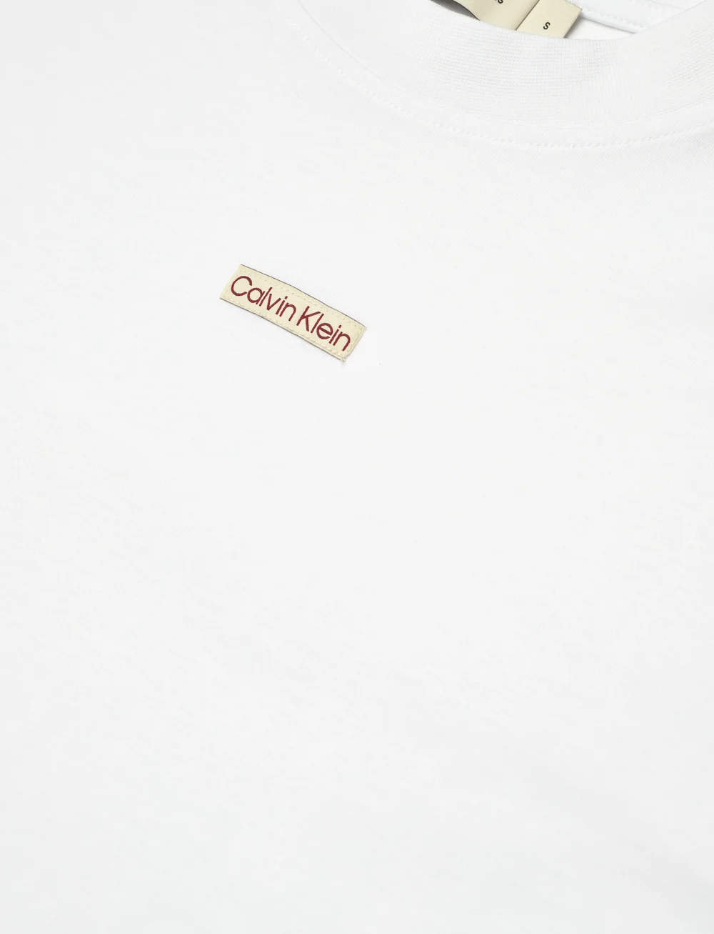 Calvin Klein Jeans - PLACED INSTITUTIONAL BF TEE - t-shirts - brilliant white - 2