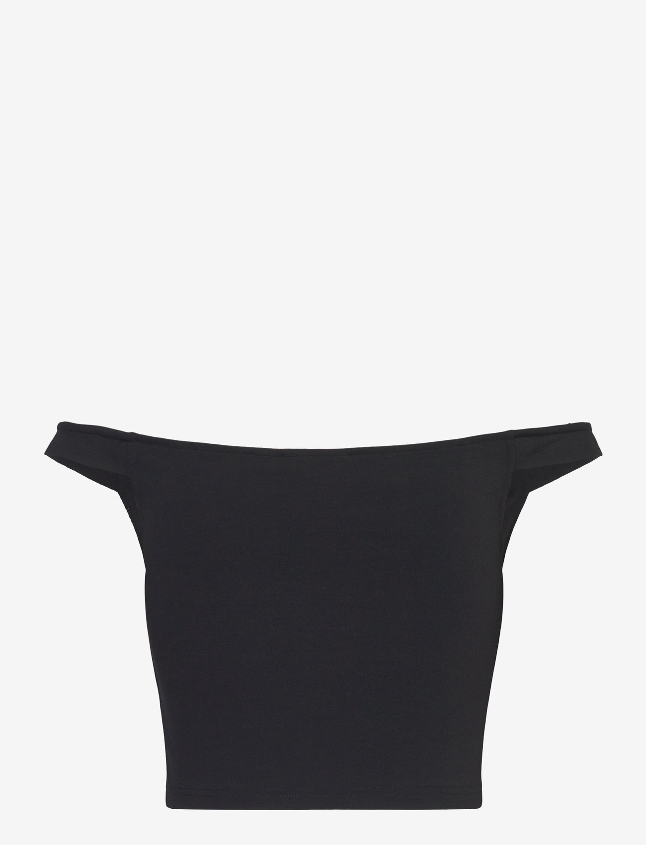 Calvin Klein Jeans - LOGO BARDOT MILANO TOP - crop tops - ck black - 2