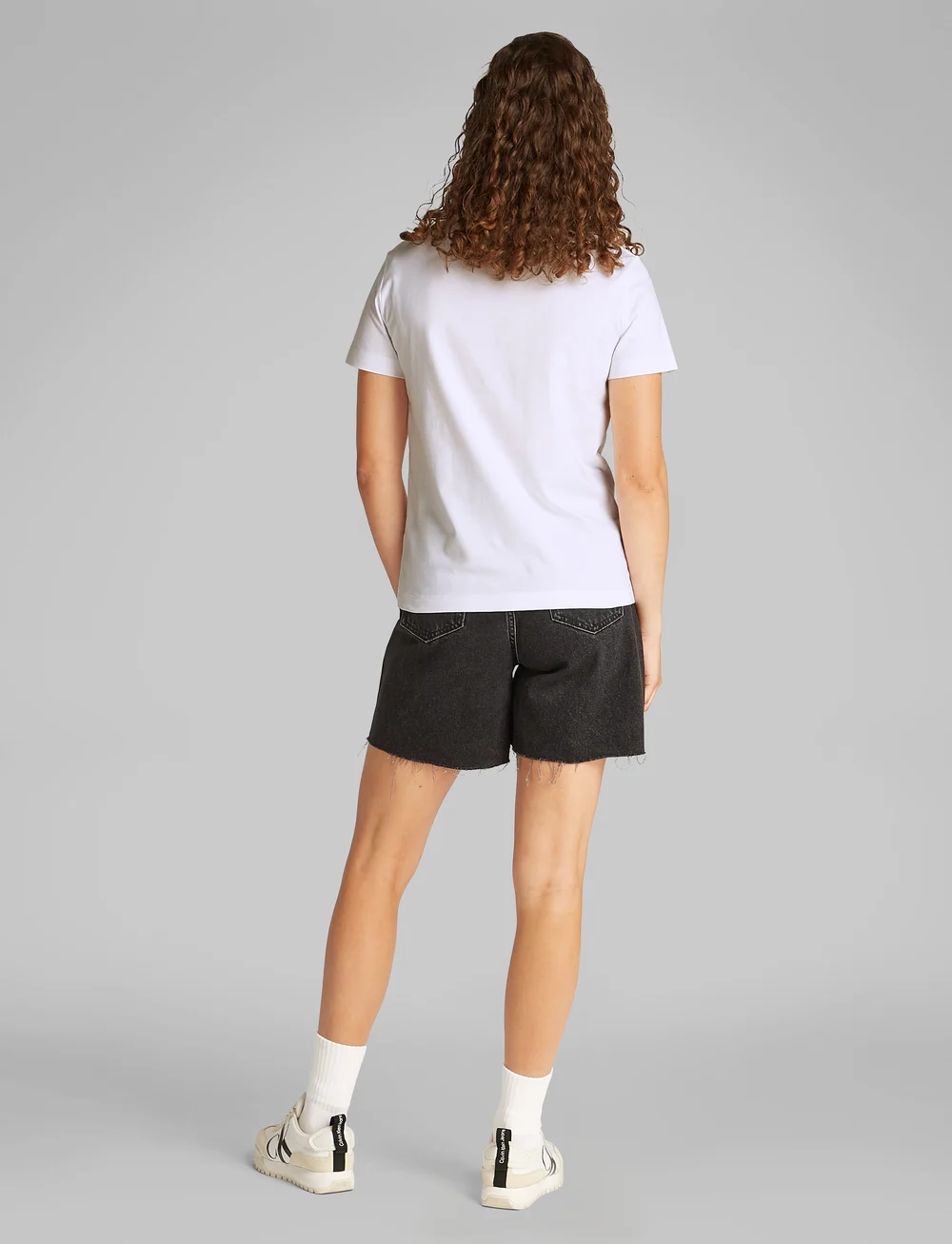 Calvin Klein Jeans - SHADOW GRAPHIC REGULAR TEE - t-shirts - brilliant white - 2