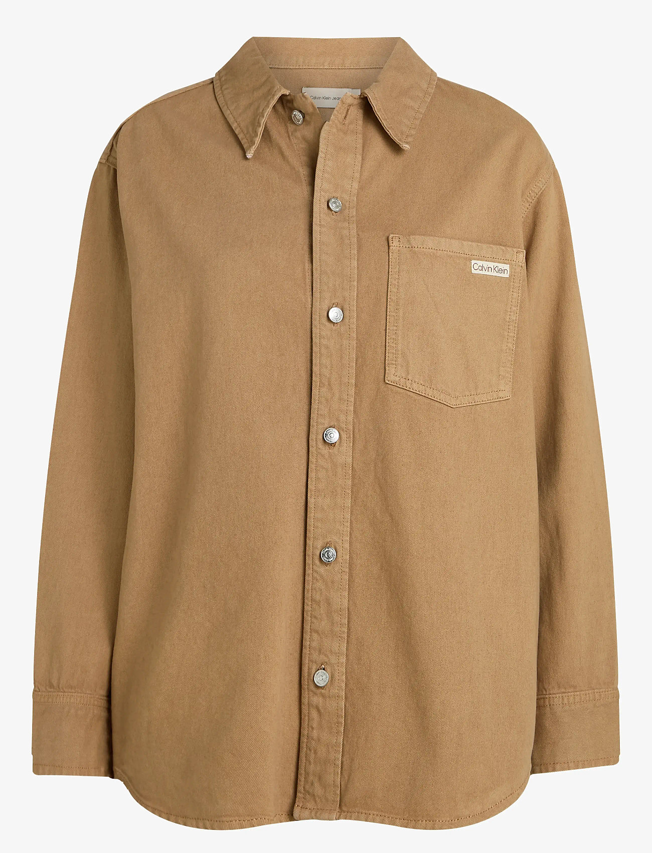 Calvin Klein Jeans - 90s DENIM OVERSHIRT - tigers eye - 1