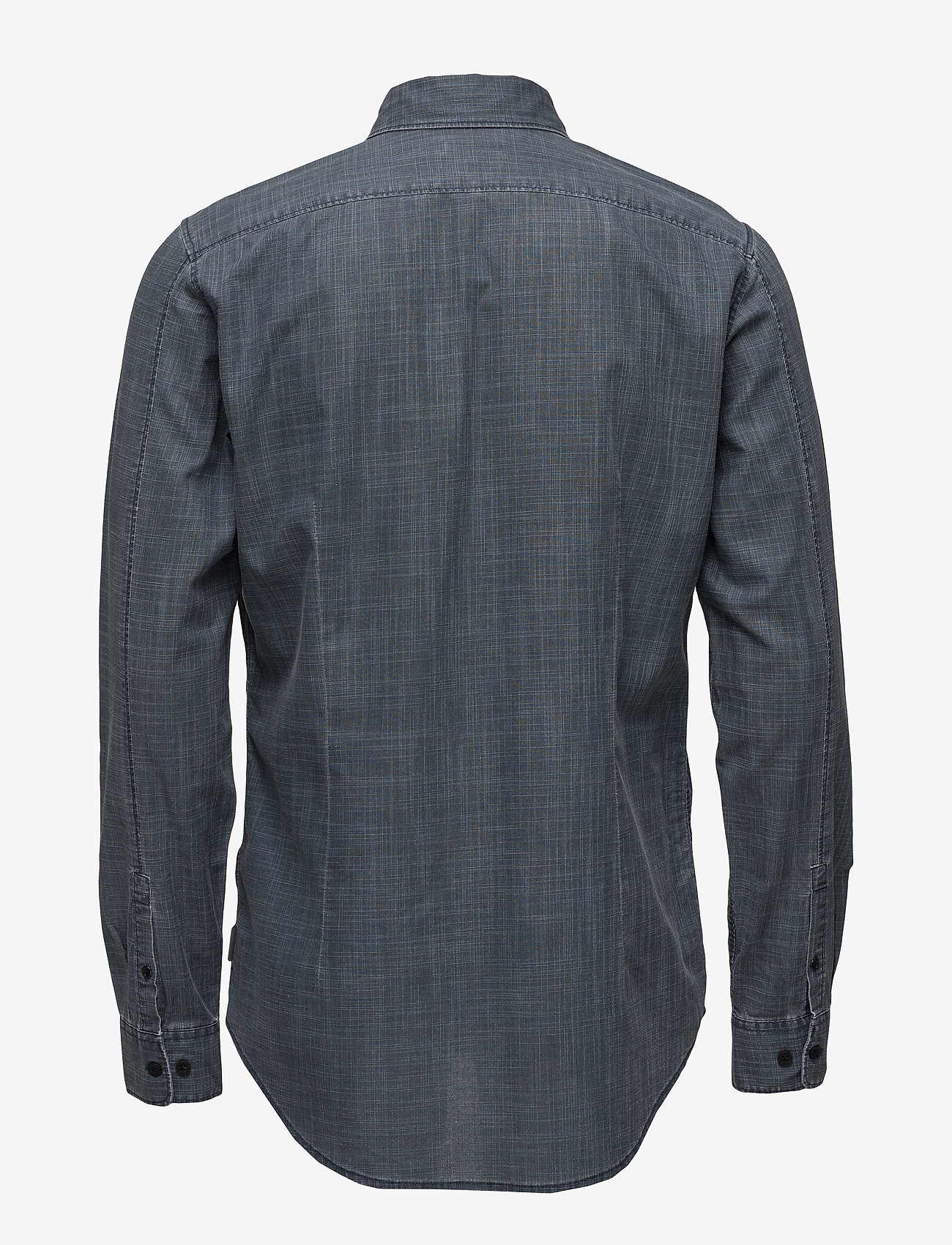 Calvin Klein Jeans - WILSHNER COATED SLUB SHIRT L/S - night sky - 1