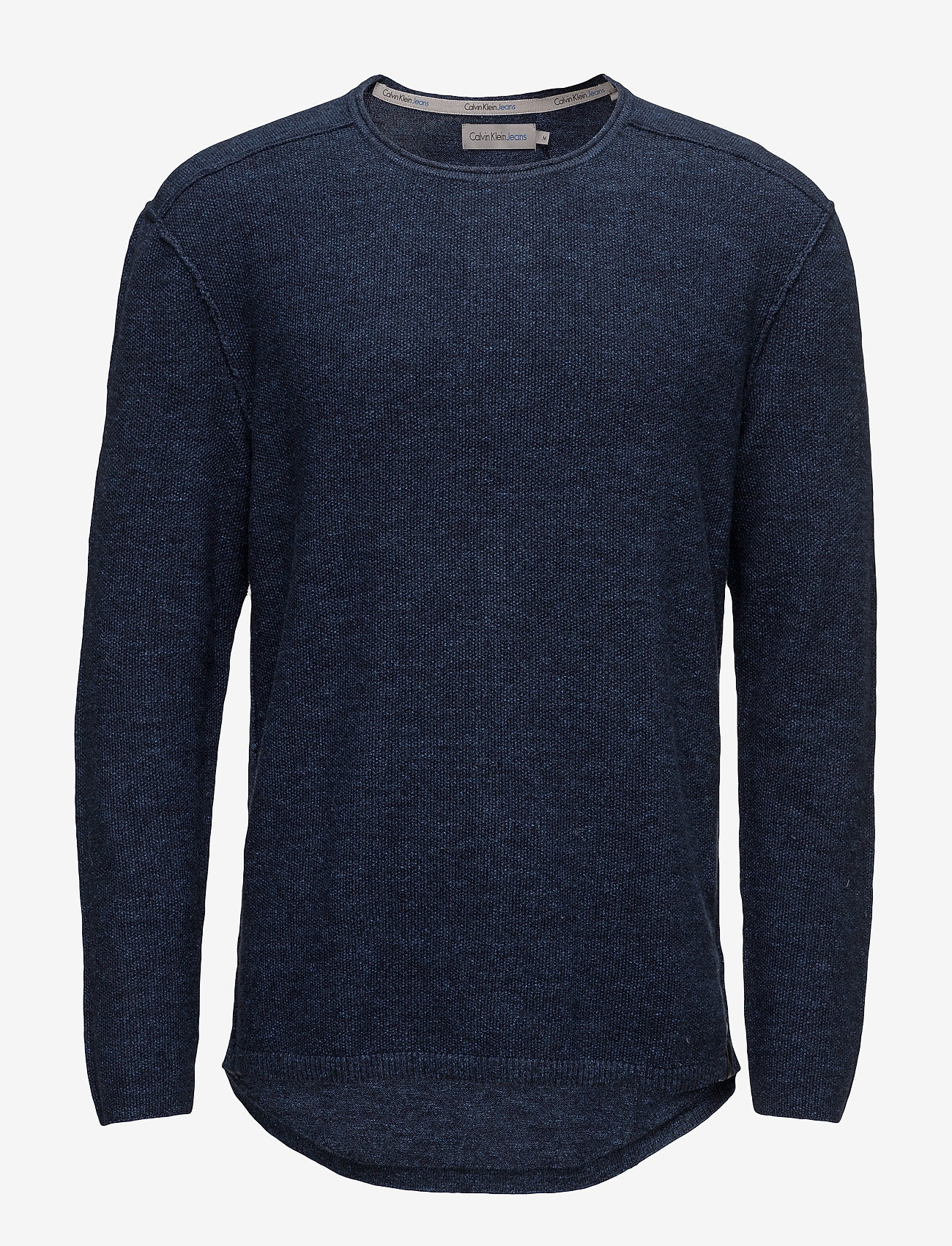 Calvin Klein Jeans - SAXO CN SWEATER LS - mid indigo - 0