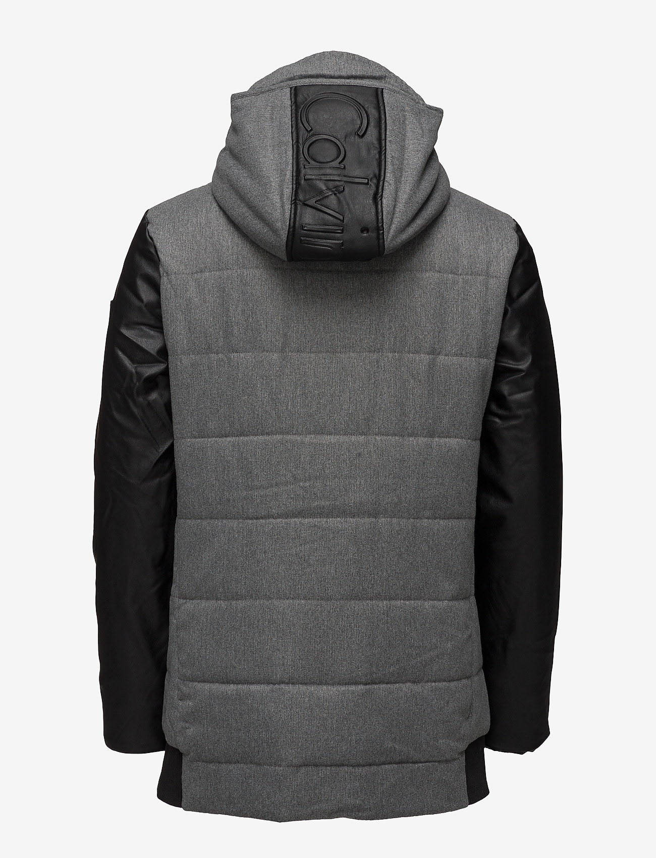 Calvin Klein Jeans - ONDUL HD MIX MEDIA PADDED JACKET - midgreyheather/ck black - 3