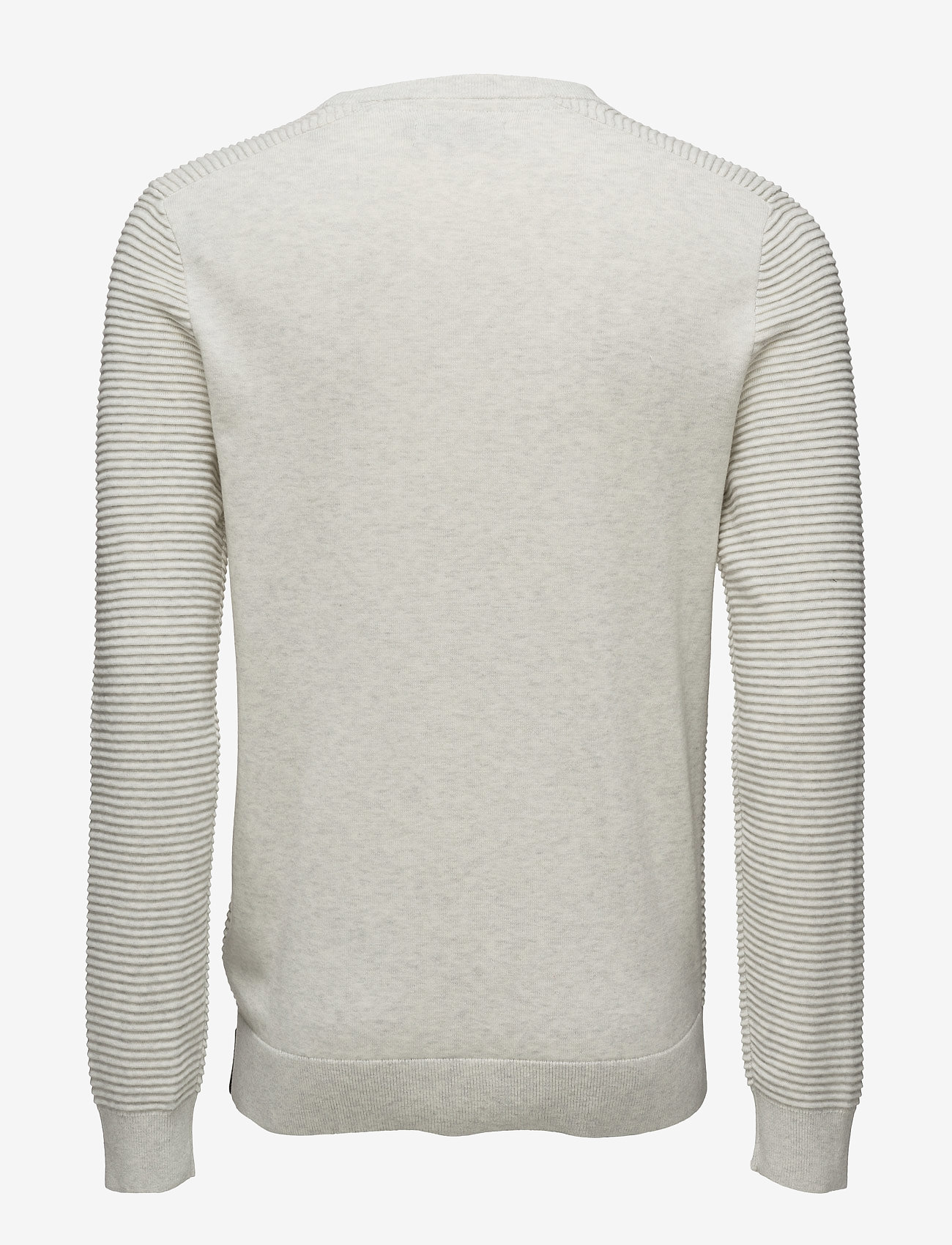 Calvin Klein Jeans - SORID 1 CN SWEATER LS - white heather - 1