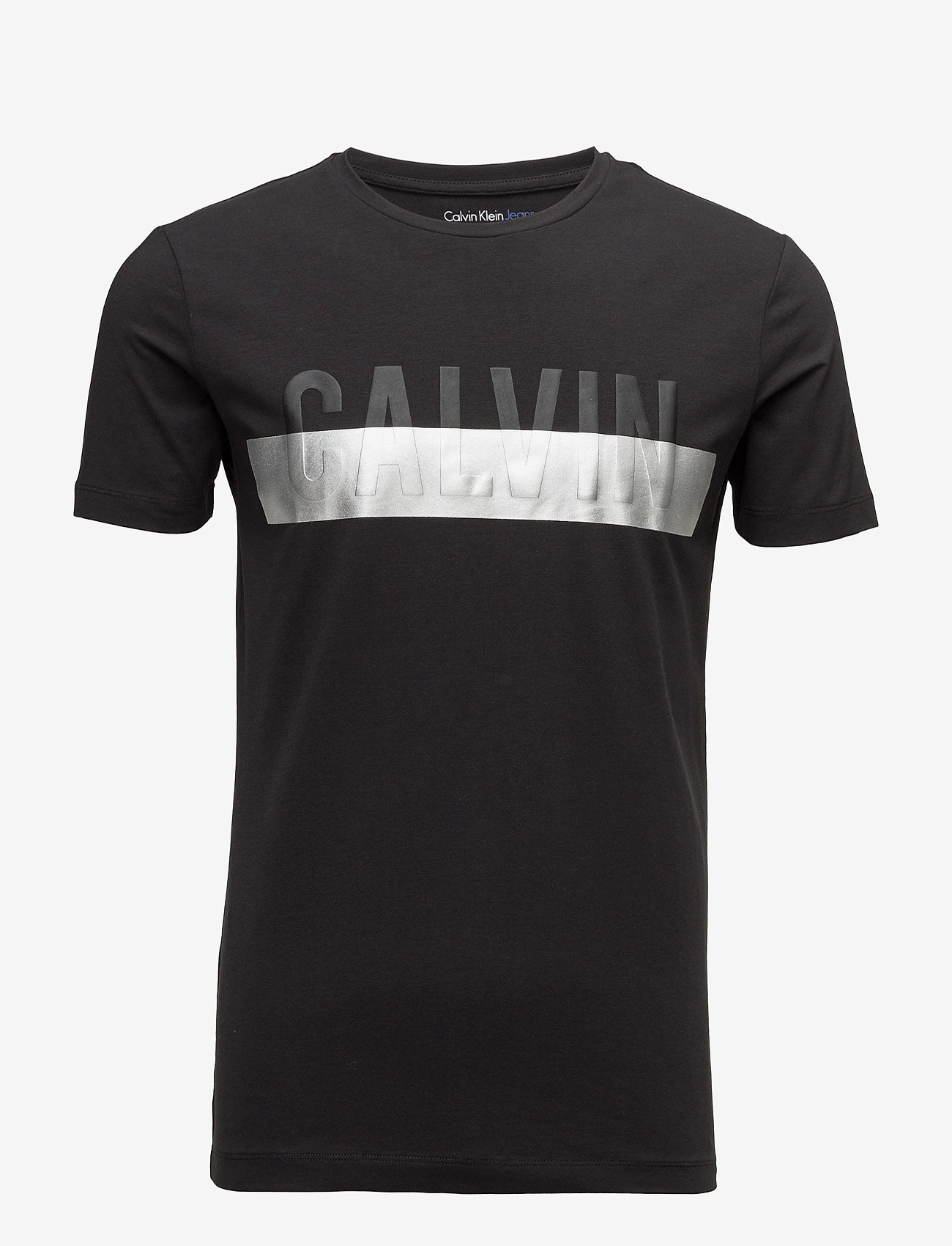 Calvin Klein Jeans - TOLER SLIMFIT CN TEE - ck black - 0