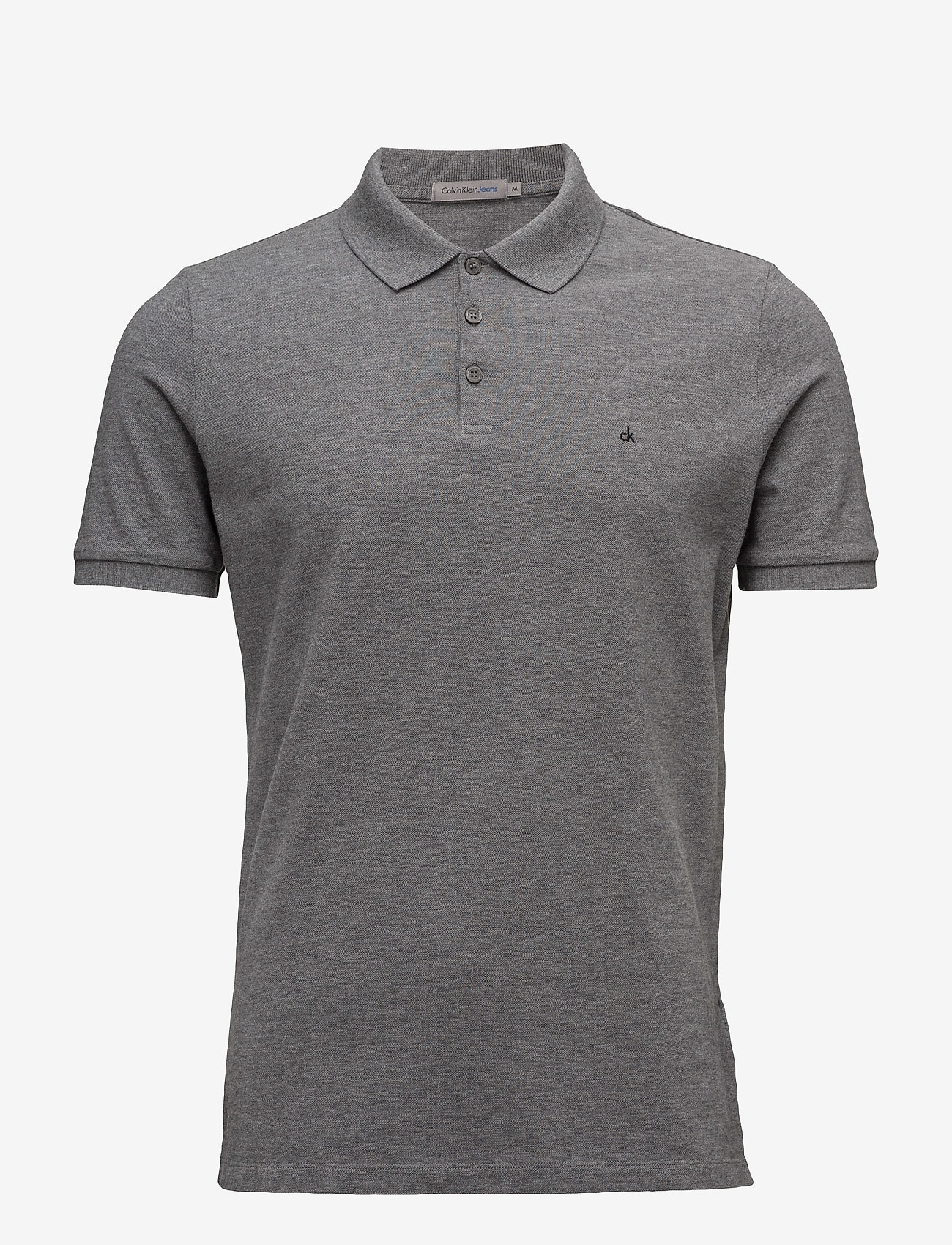 Calvin Klein Jeans - PAUL POLO SS, 025, M - mid grey heather - 0