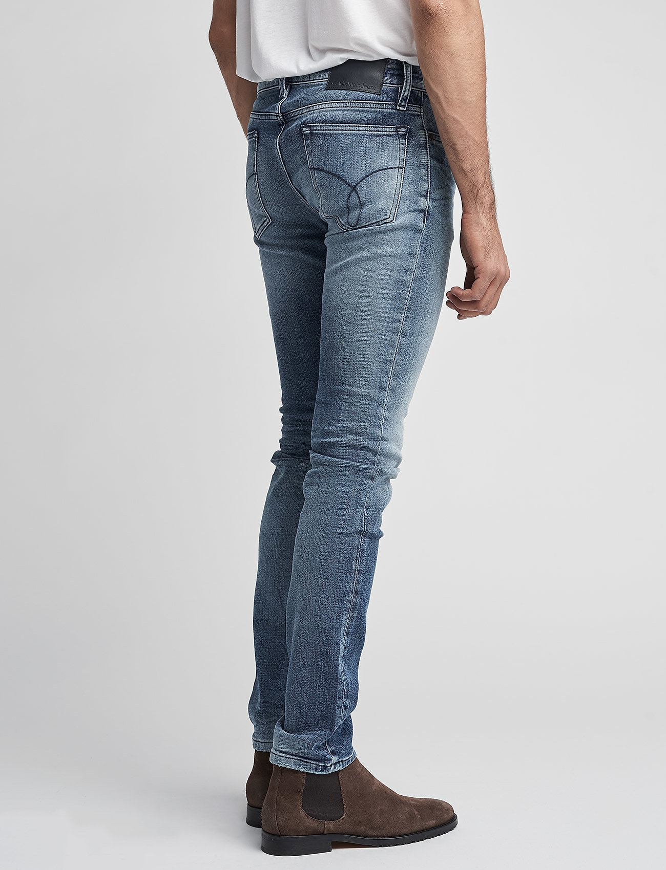 Calvin Klein Jeans - Slim Straight - Crashed Indigo - crashed indigo - 3