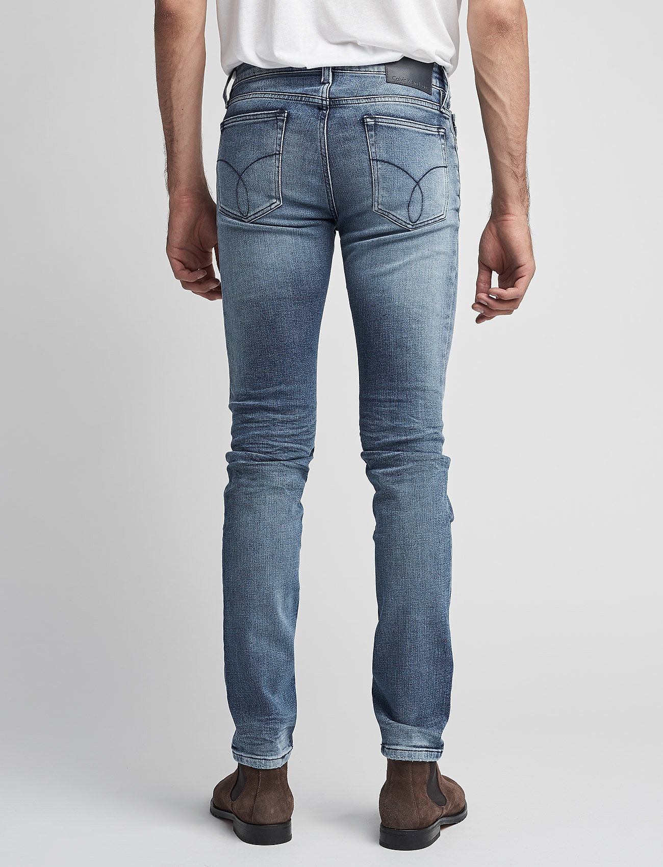Calvin Klein Jeans - Slim Straight - Crashed Indigo - crashed indigo - 4