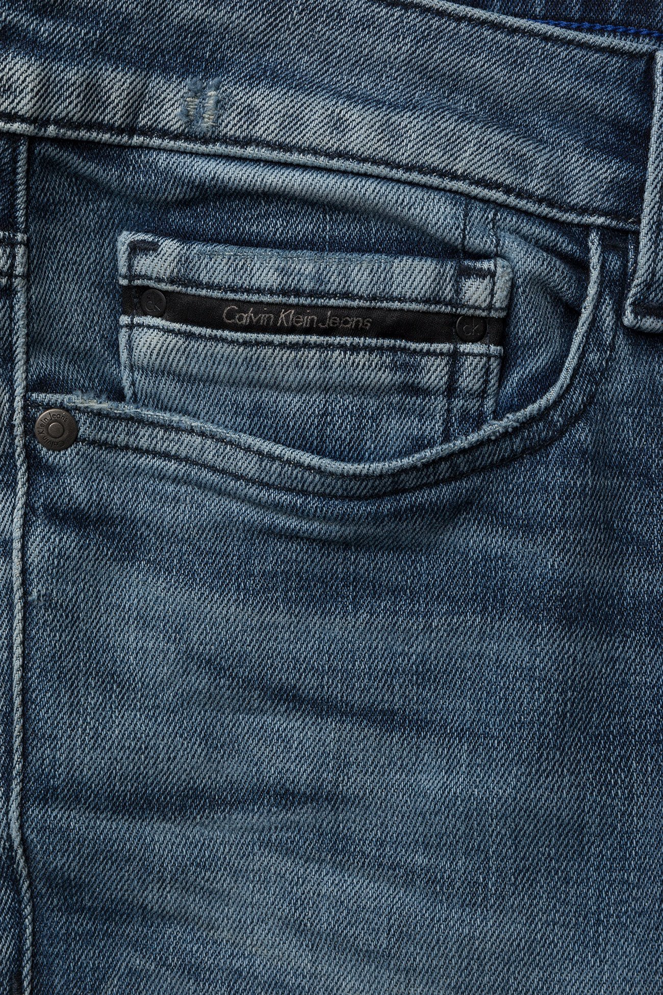 Calvin Klein Jeans - Slim Straight - Crashed Indigo - crashed indigo - 5