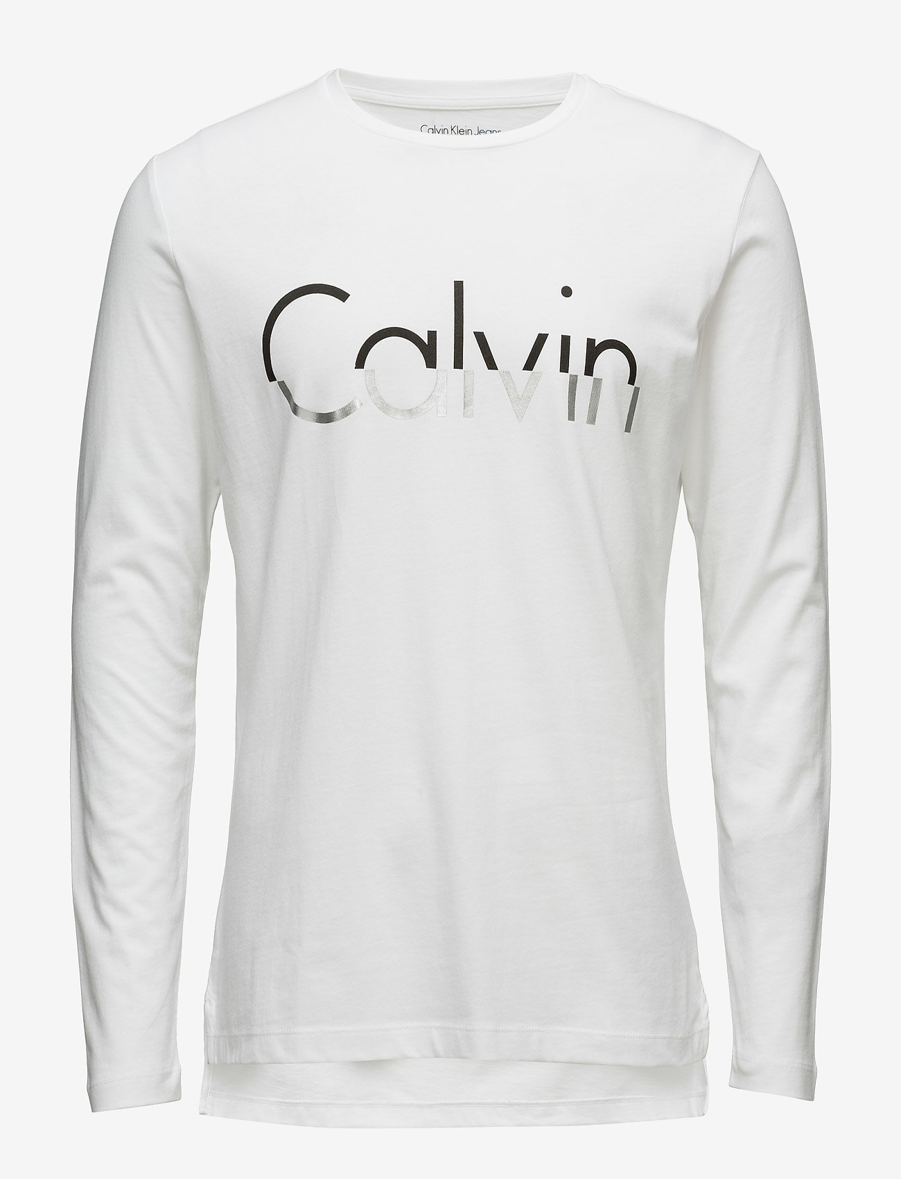 Calvin Klein Jeans - TOINE CN TEE L/S, 11 - bright white - 0