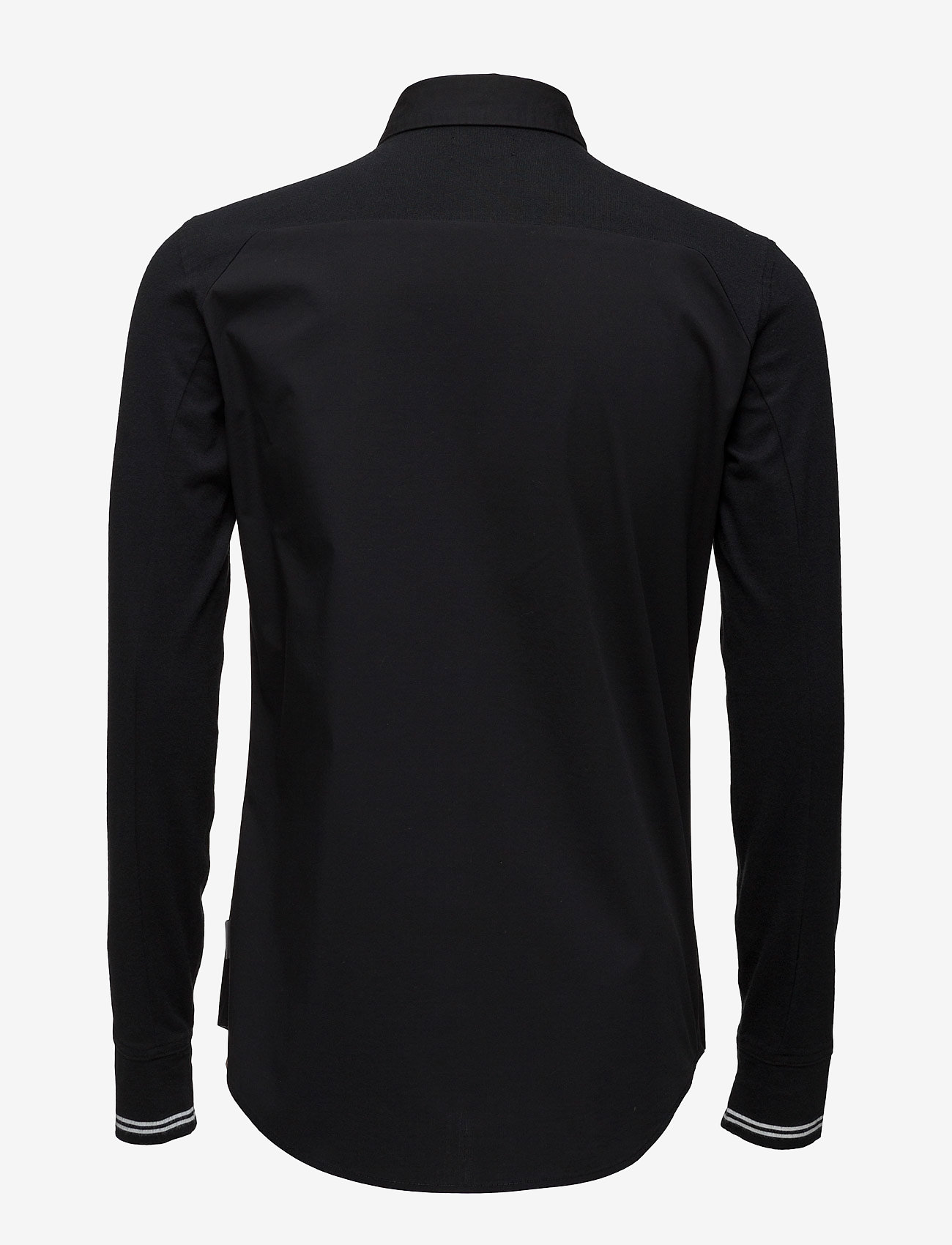 Calvin Klein Jeans - WIRO MIXED MEDIA SOLID SHIRT L/S - ck black solid / ck black - 2