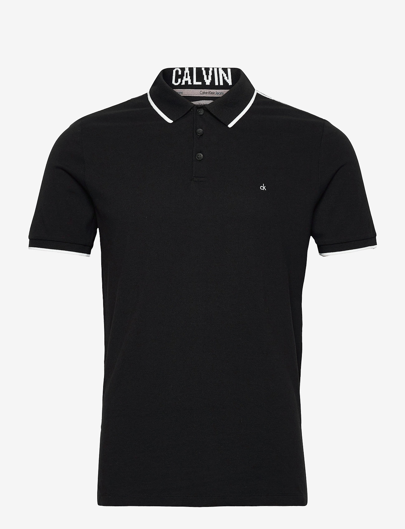Calvin Klein Jeans - PARK 2 POLO SS - ck black - 0