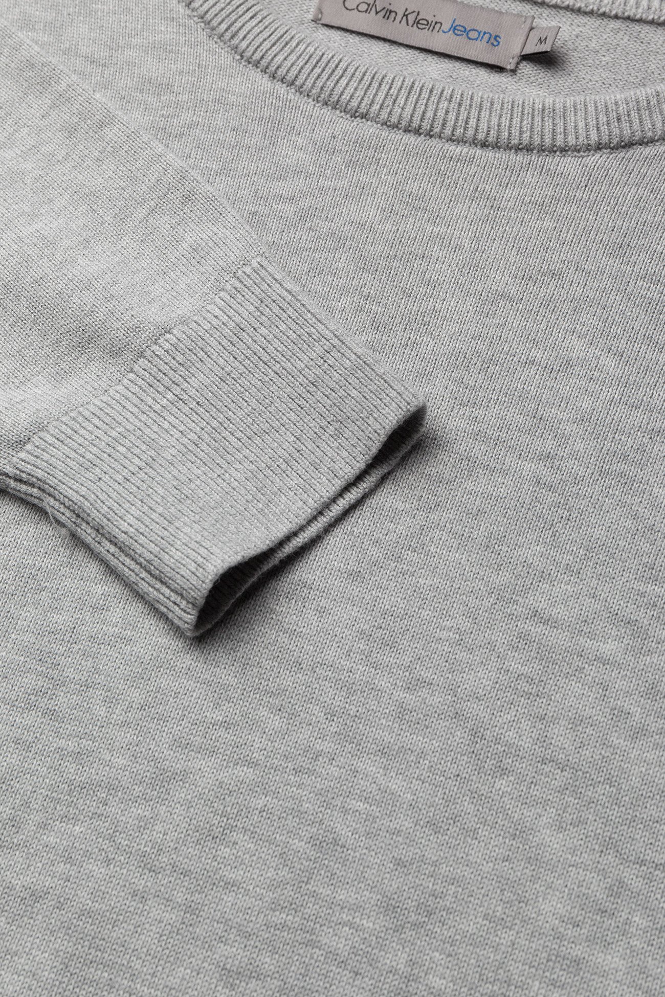 Calvin Klein Jeans - SALVON CN SWEATER LS - light grey heather - 2