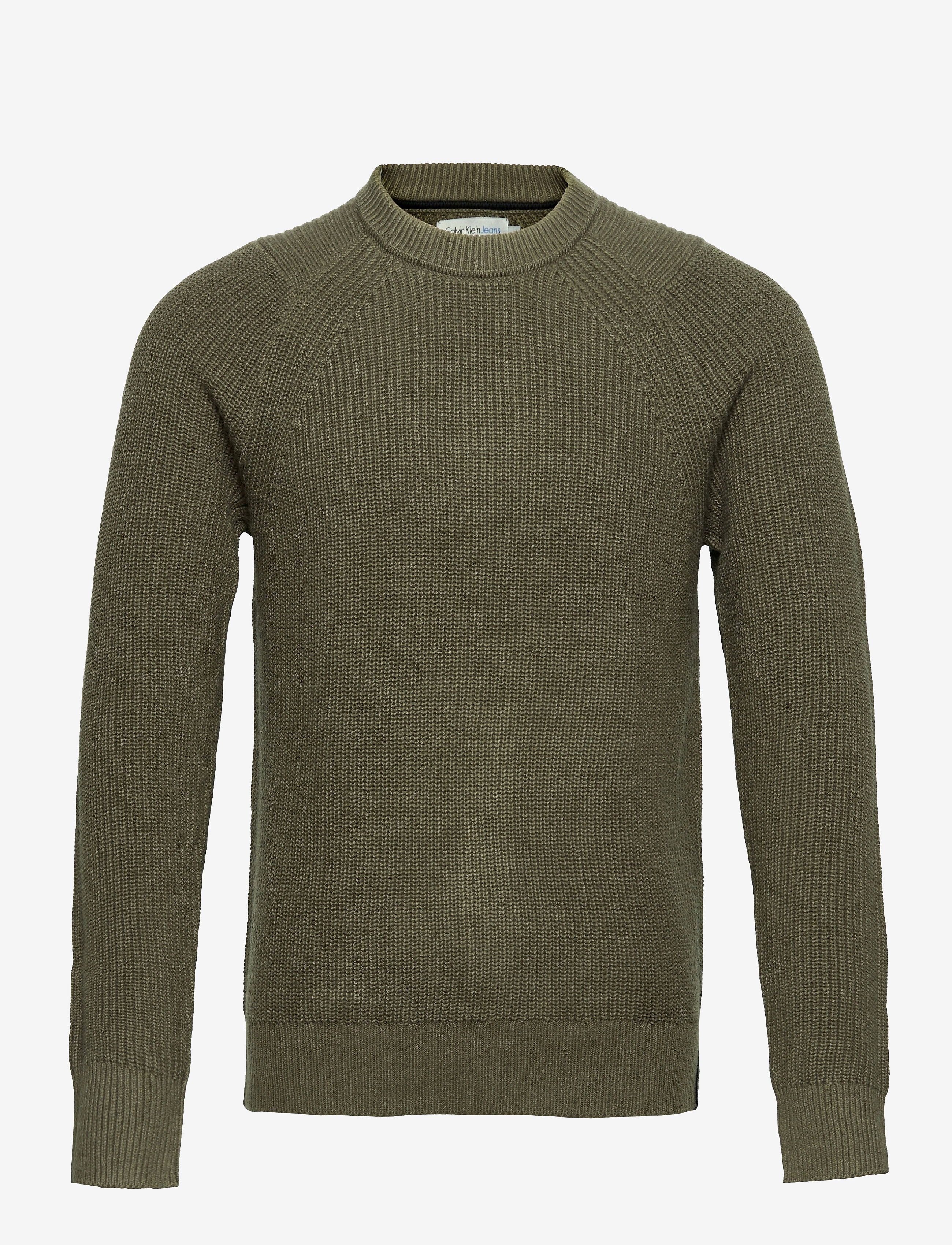 Calvin Klein Jeans - SPOTTON CN SWEATER LS - grape leaf - 0
