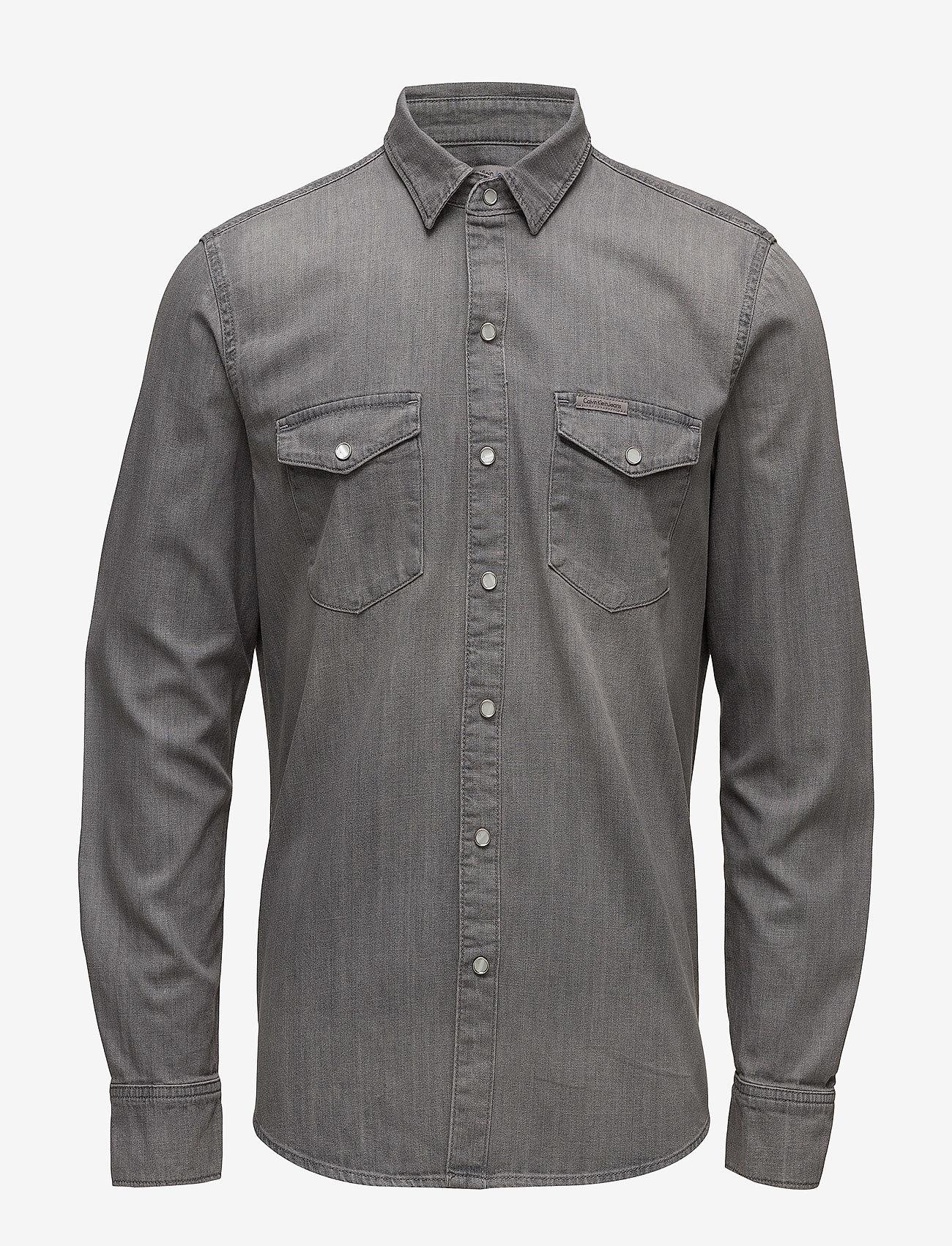Calvin Klein Jeans - Classic Shirt - Grey Zone - grey zone - 0
